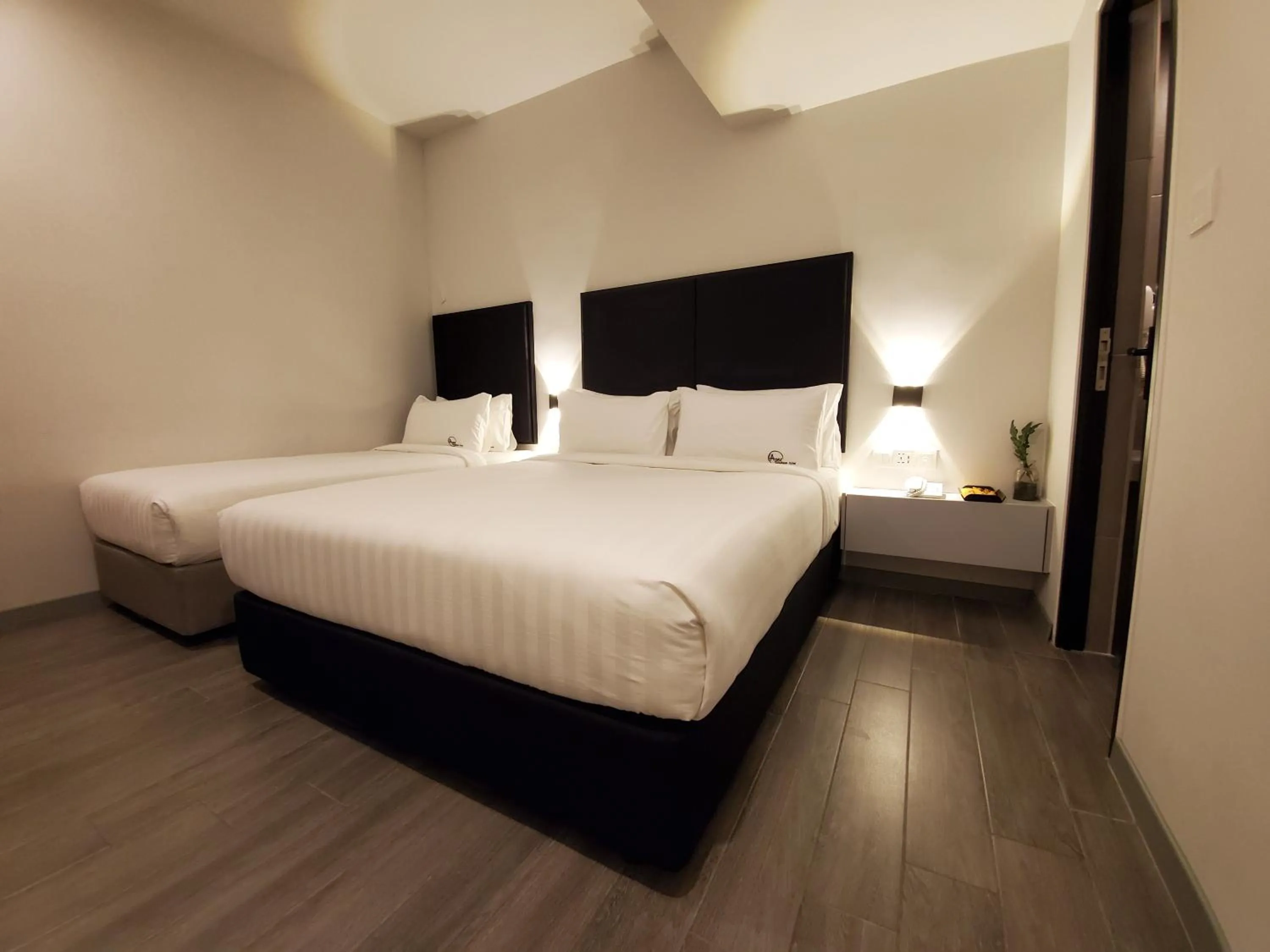 Bed in Apex Boutique Hotel @ Bandar Sunway