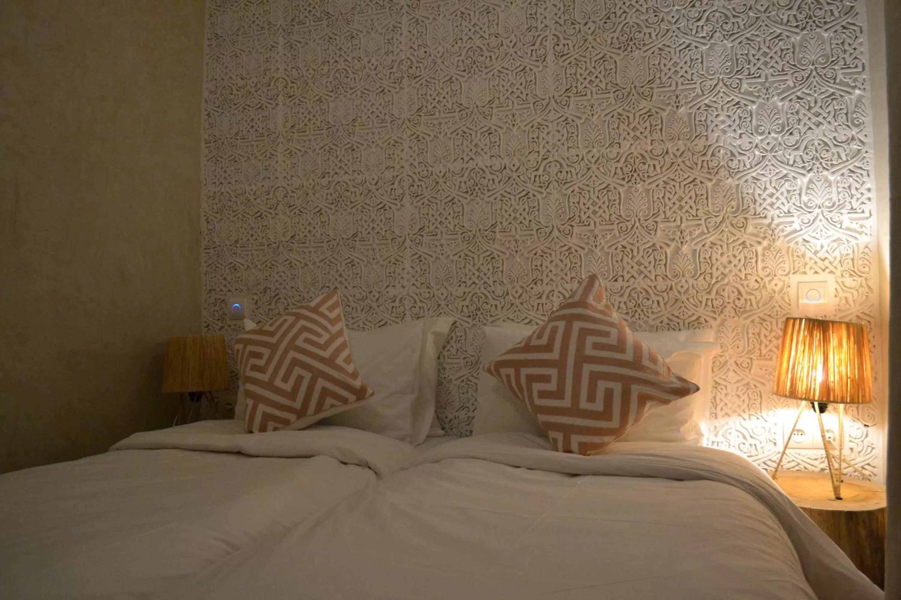 Decorative detail, Bed in Riad Beata Bed & Breakfast