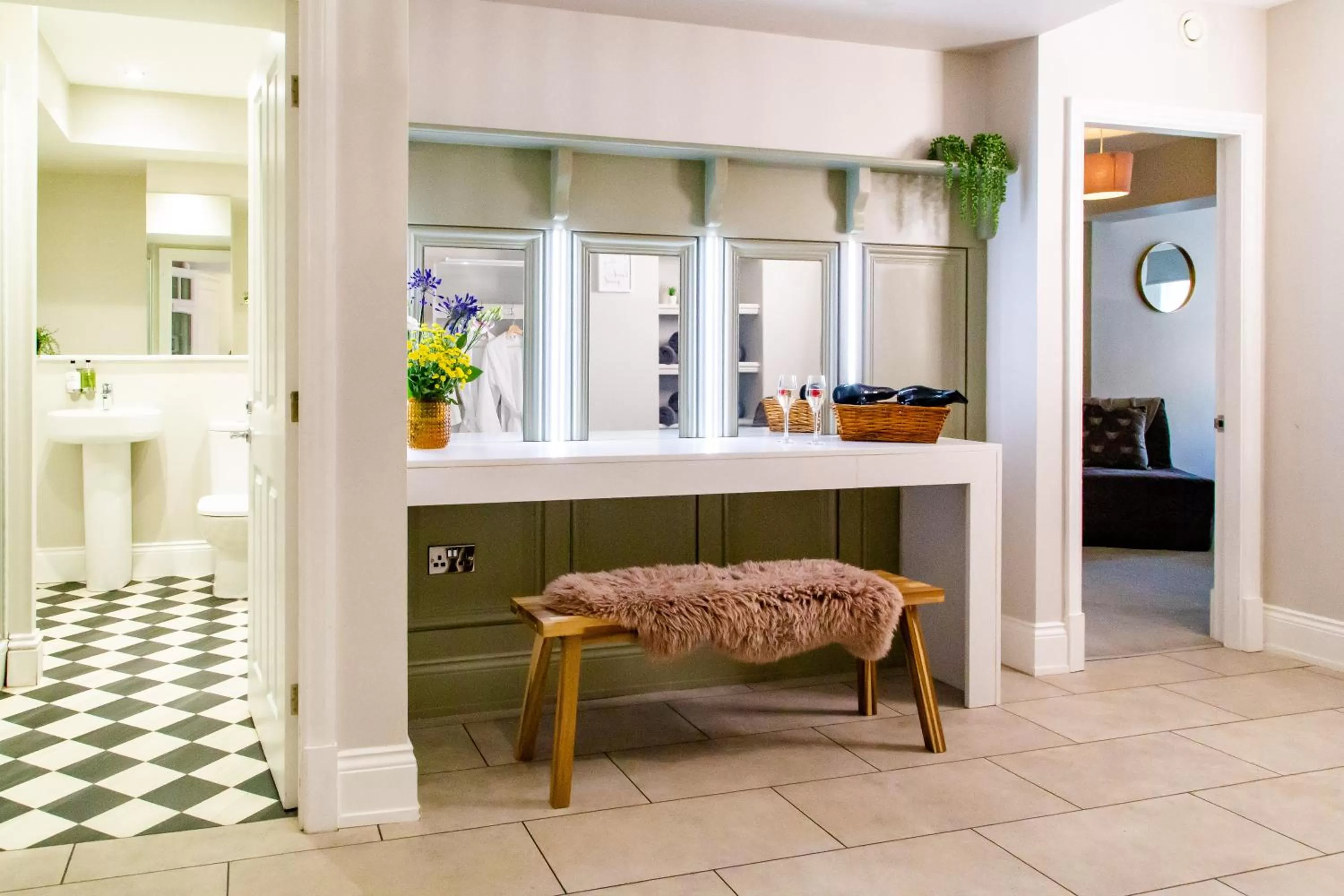 Bathroom in Goodramgate Apartments