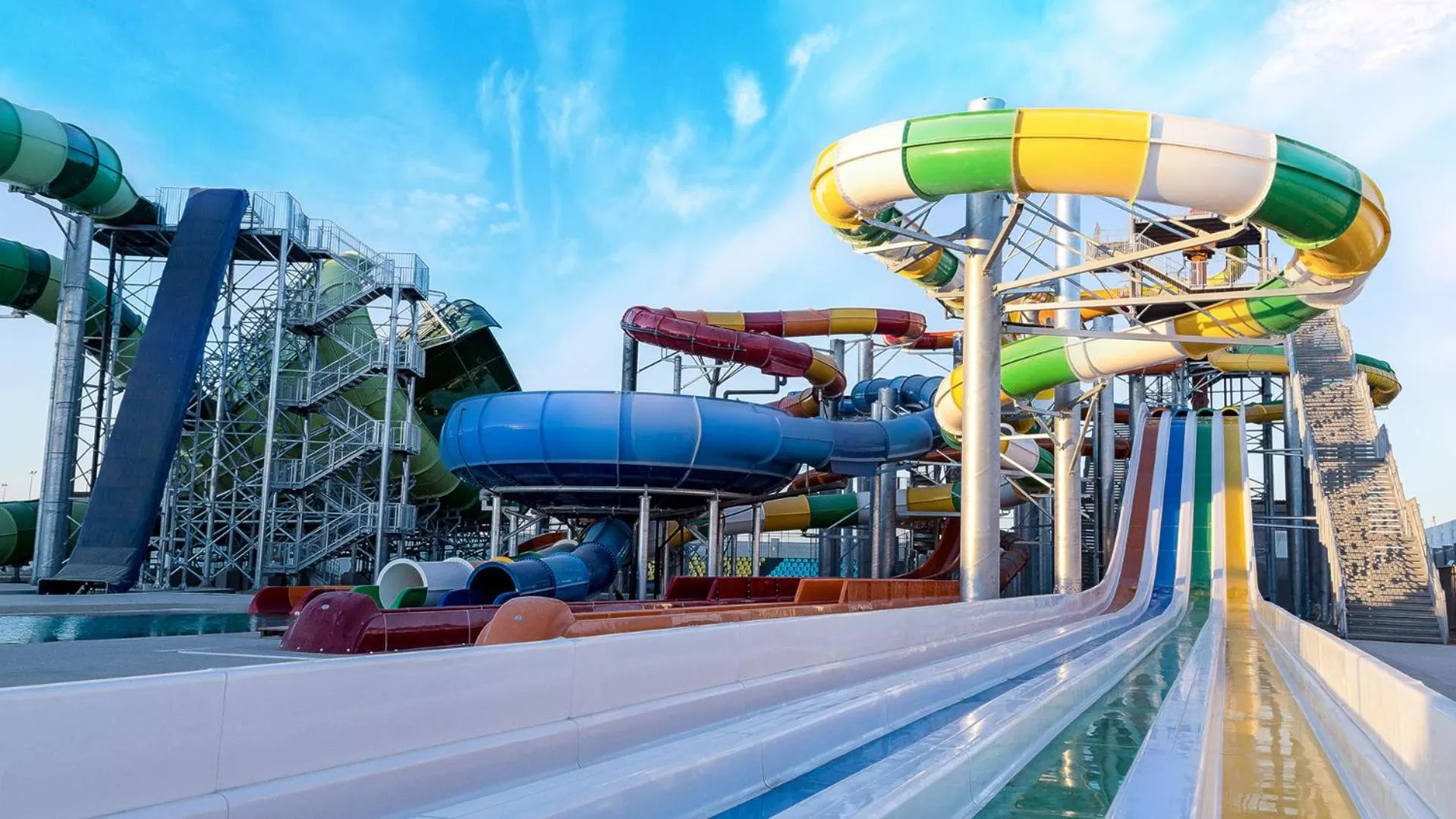 Swimming pool in Rixos Water World Aktau - Theme Park Free Access