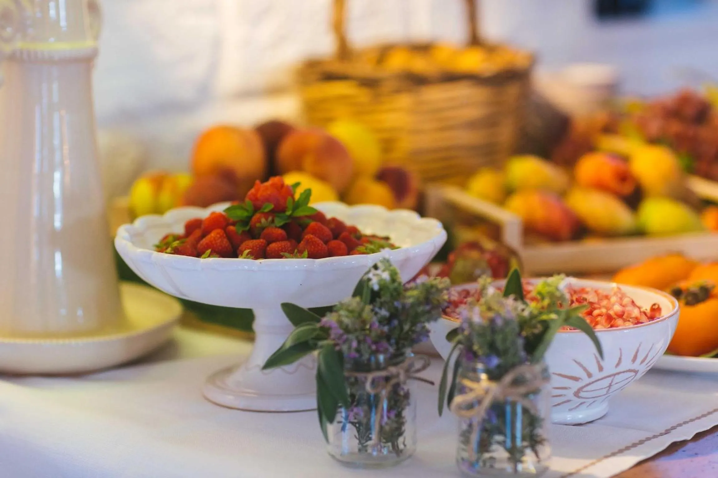 Food close-up in Masseria Cervarolo