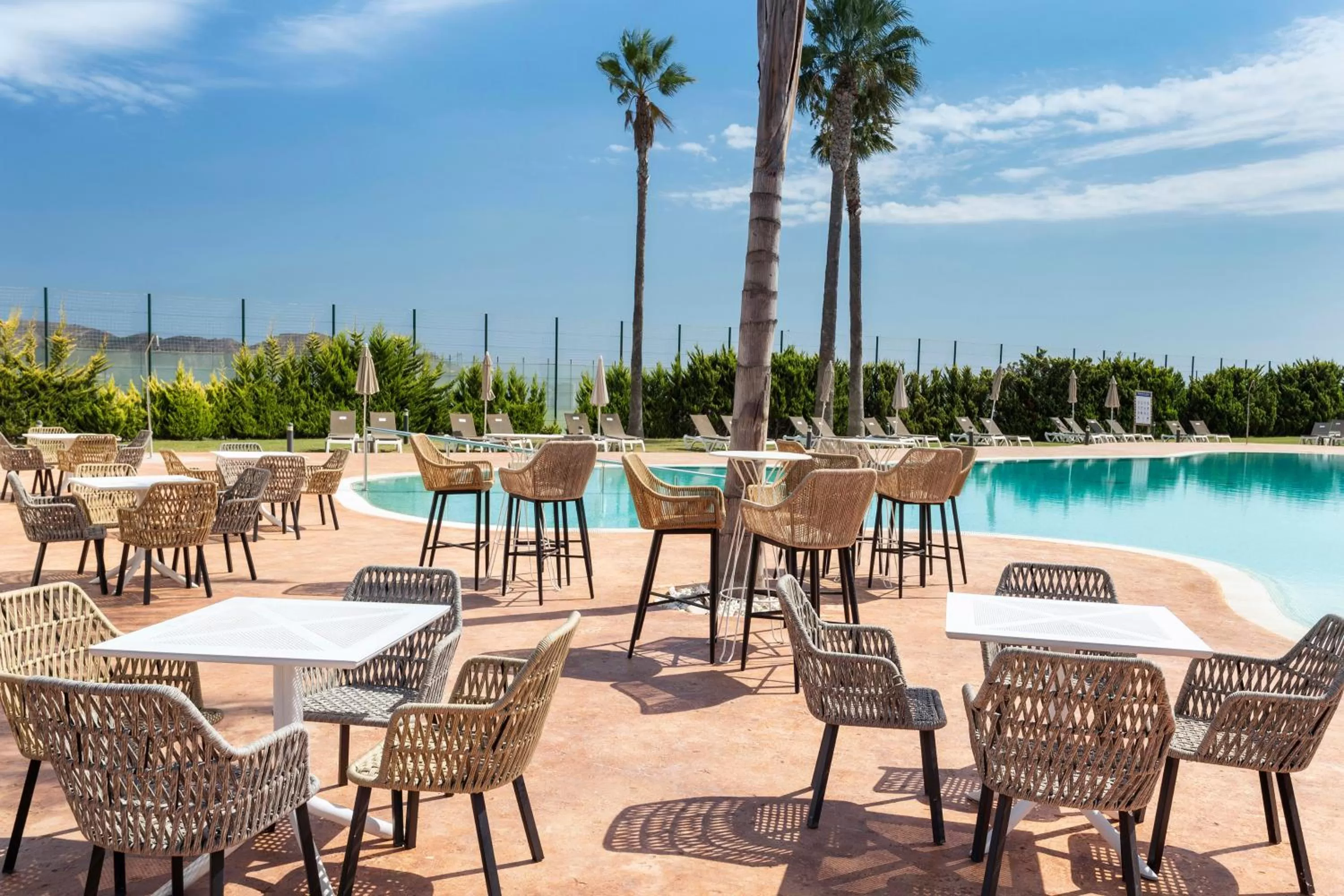 Swimming pool in Melia Villaitana