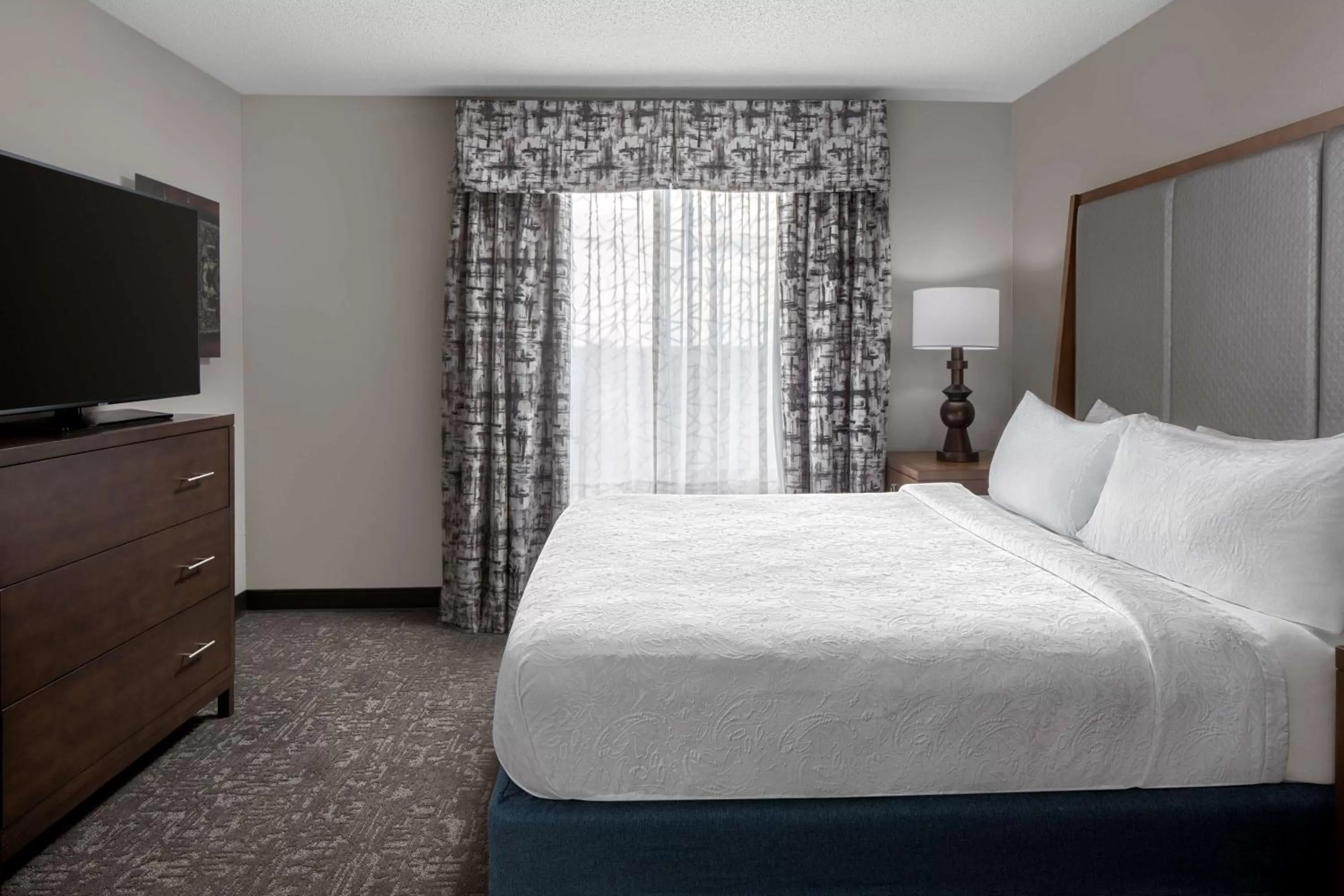 TV and multimedia, Bed in Homewood Suites by Hilton Orland Park