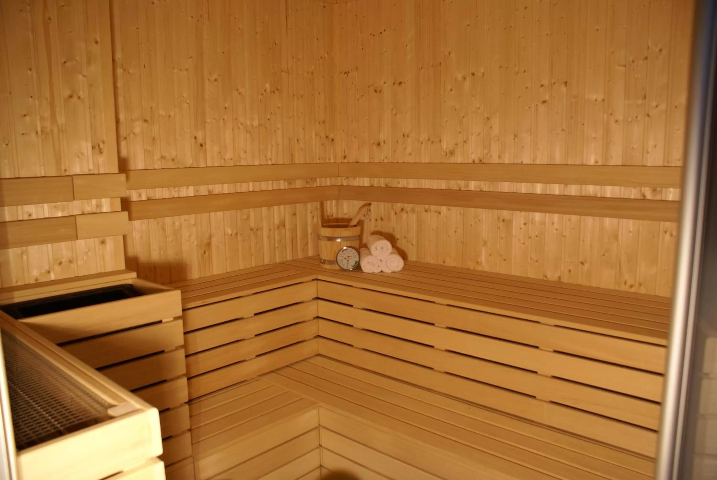 Sauna in SOLEWERK Hotel