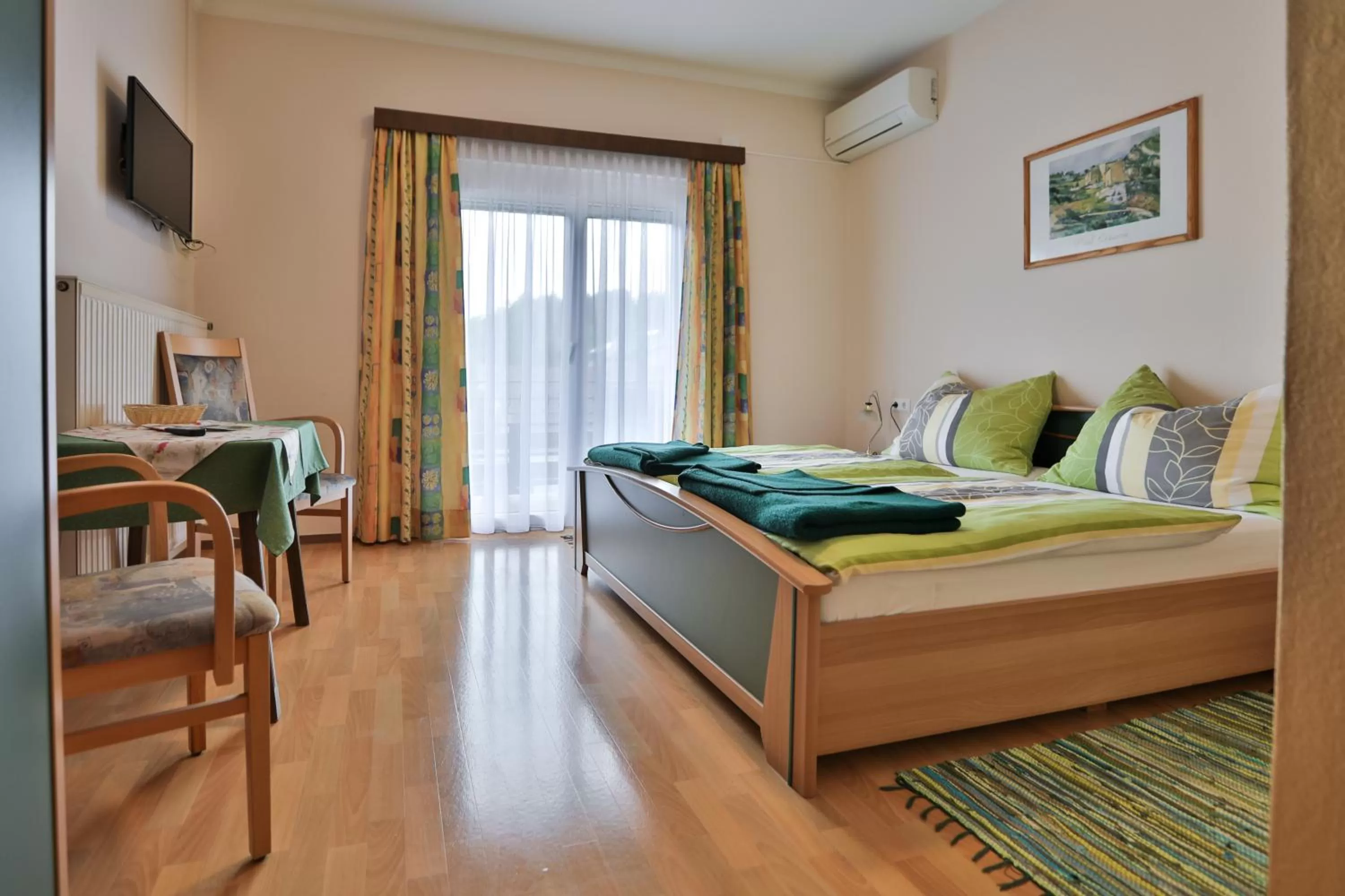 Bed in Gasthof Bader