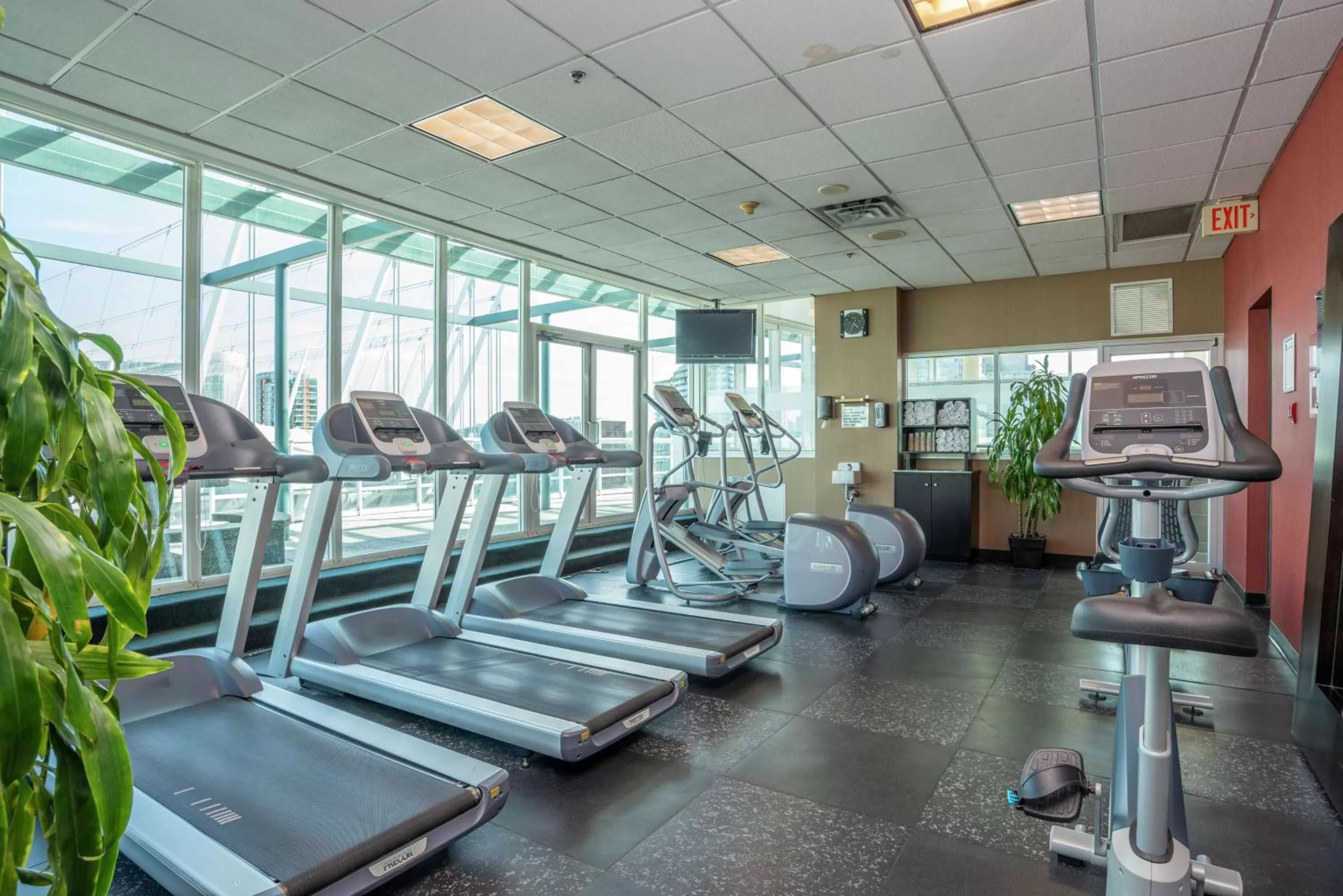 Fitness centre/facilities in Hampton Inn & Suites, by Hilton - Vancouver Downtown