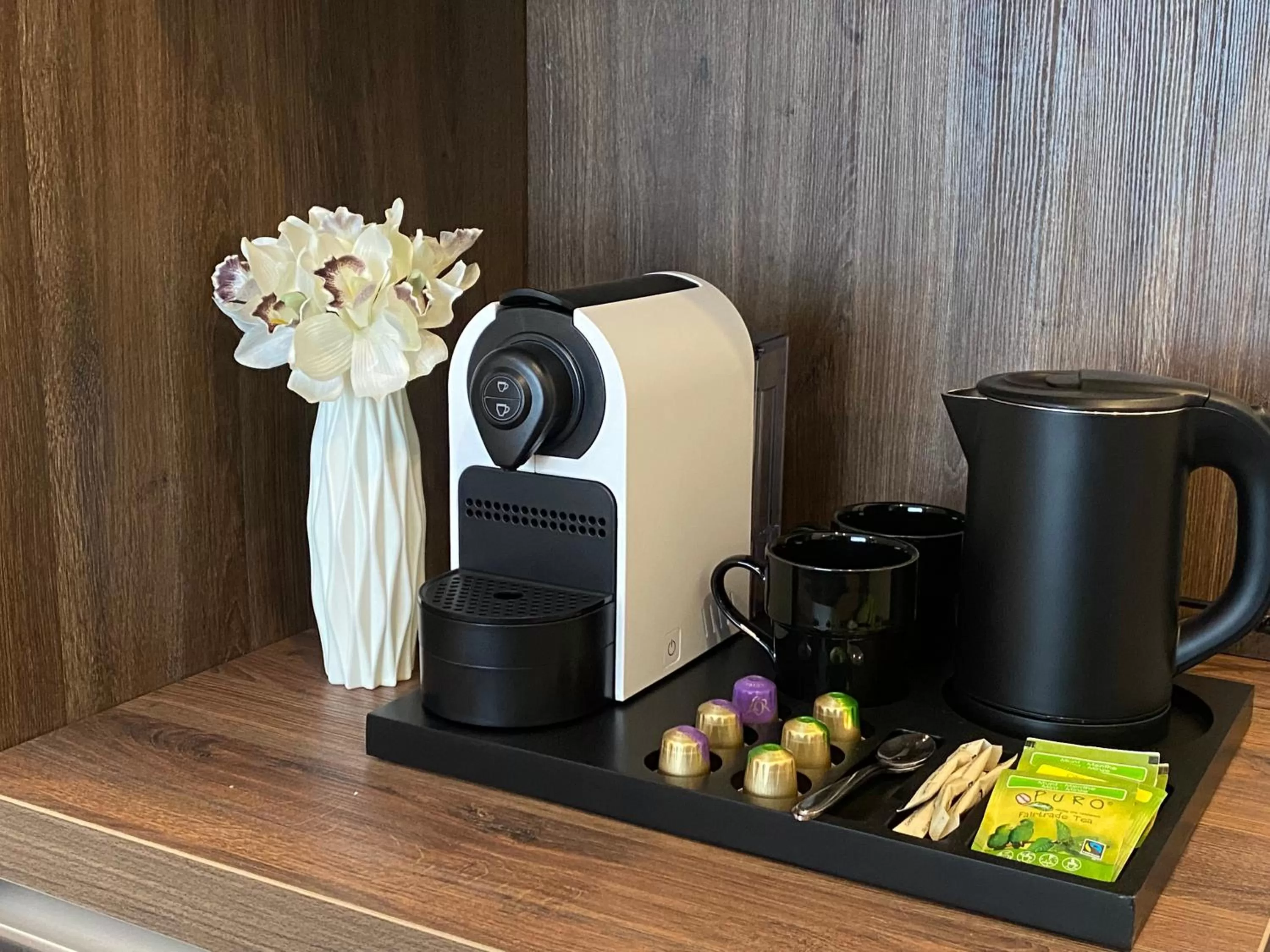 Coffee/tea facilities in Hotel Cataleya
