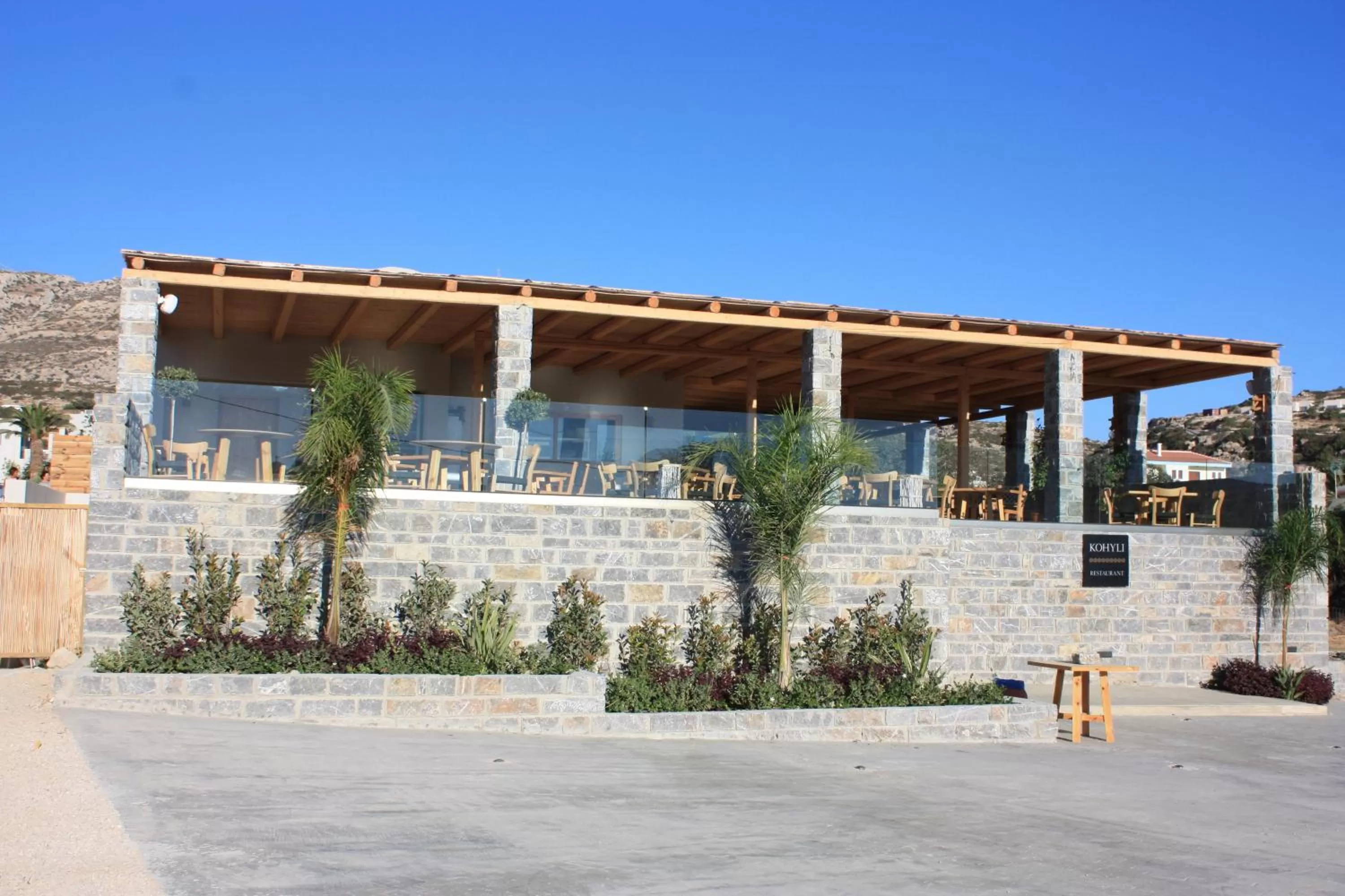 Property building in Helios Beach Hotel & Bungalows