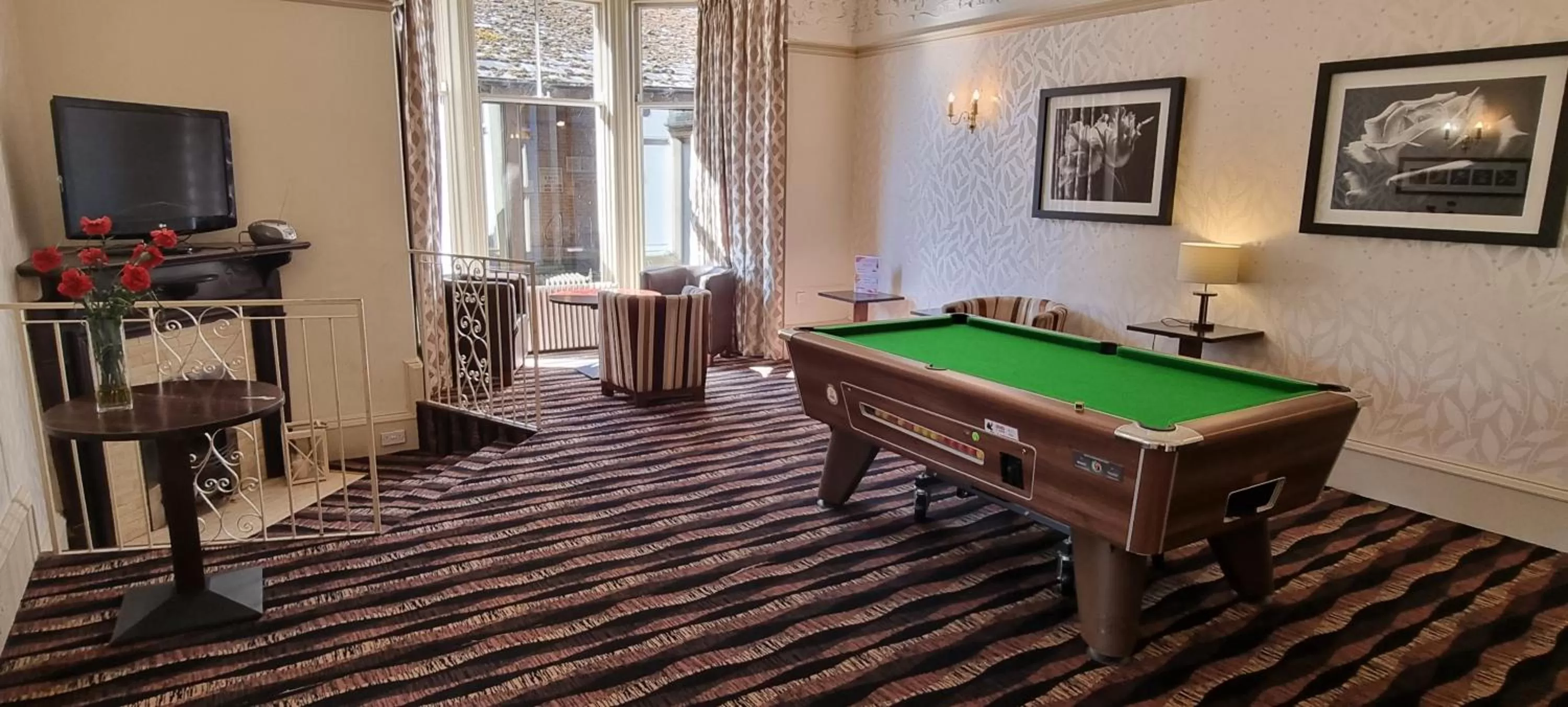 Game Room in The Pitlochry Hydro Hotel