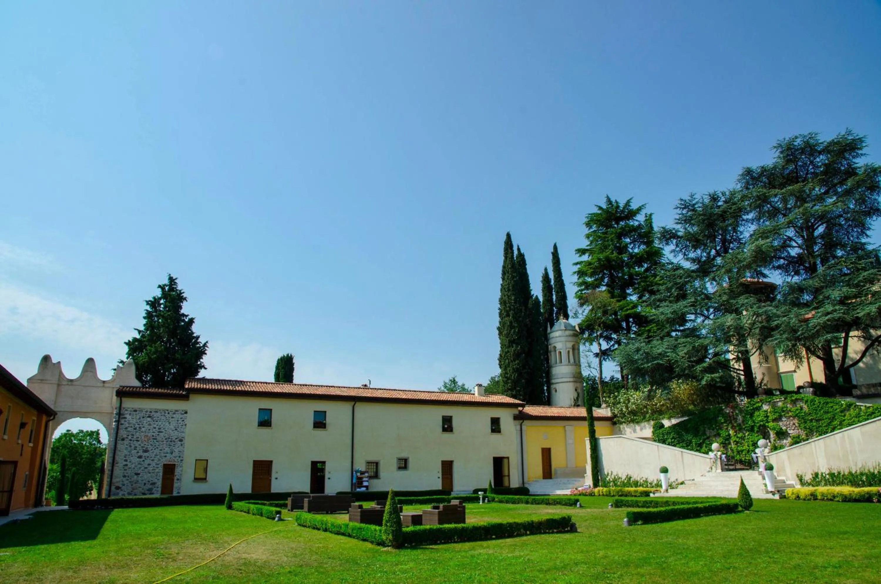 Garden in Relais Corte Cavalli