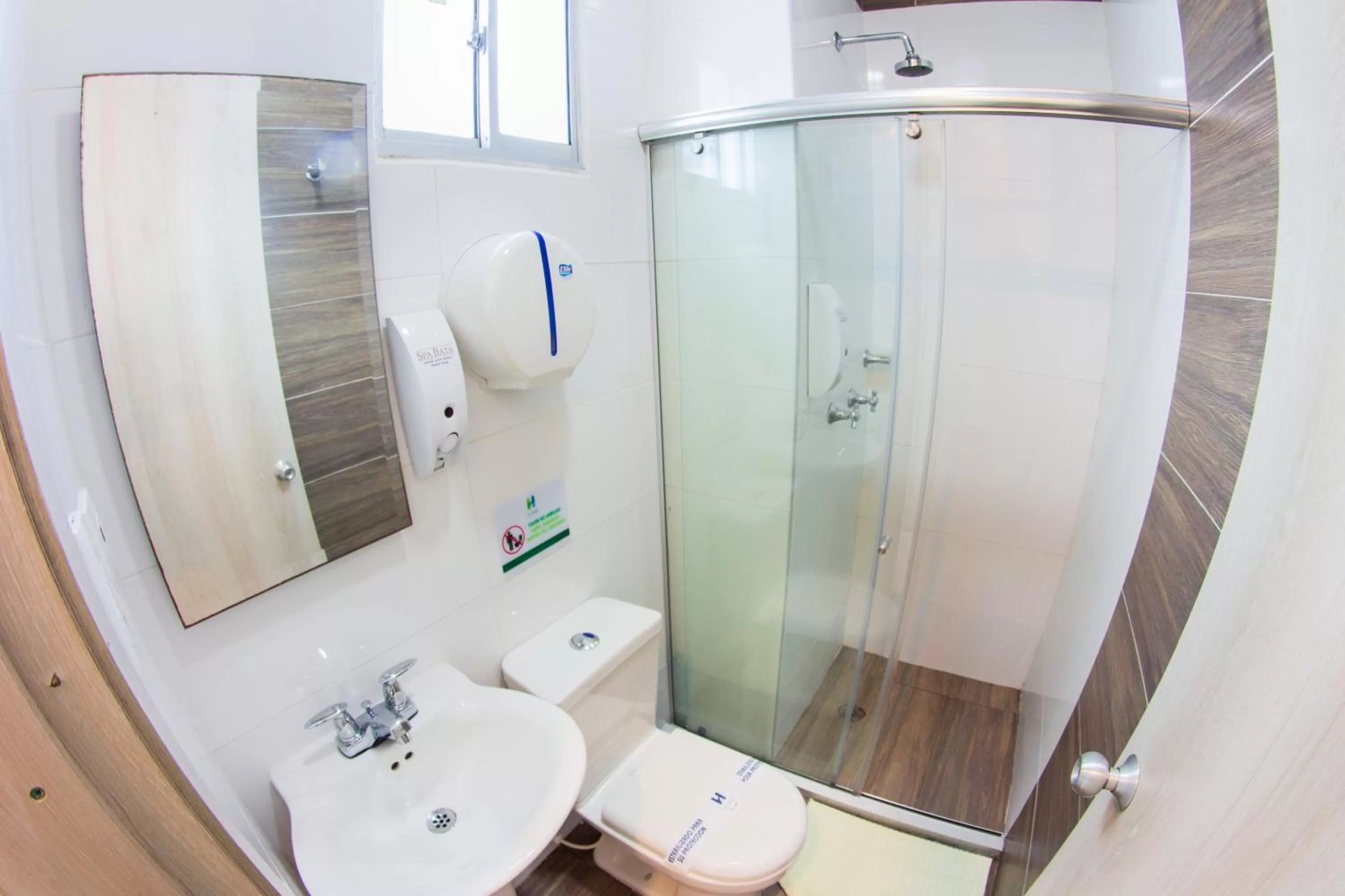 Bathroom in Hotel Aixo Suites By GEH Suites