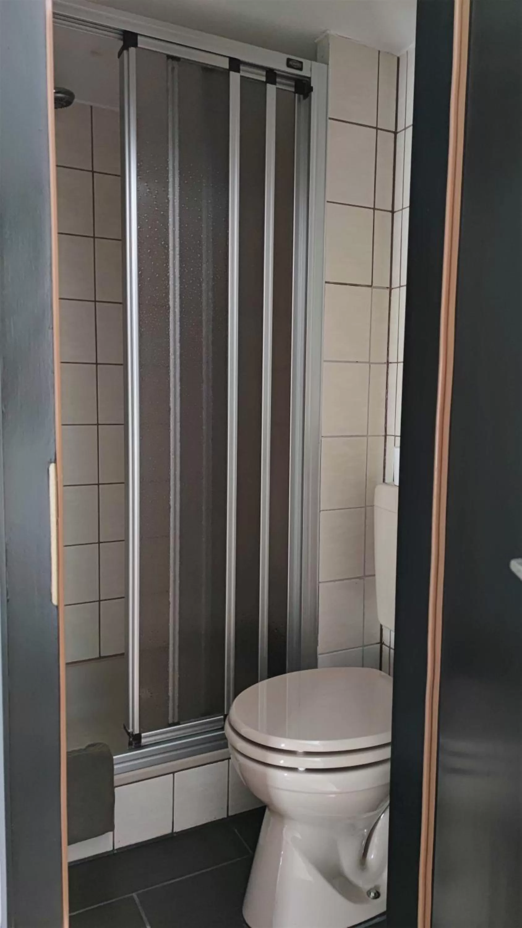 Shower in Roastineer Hotel