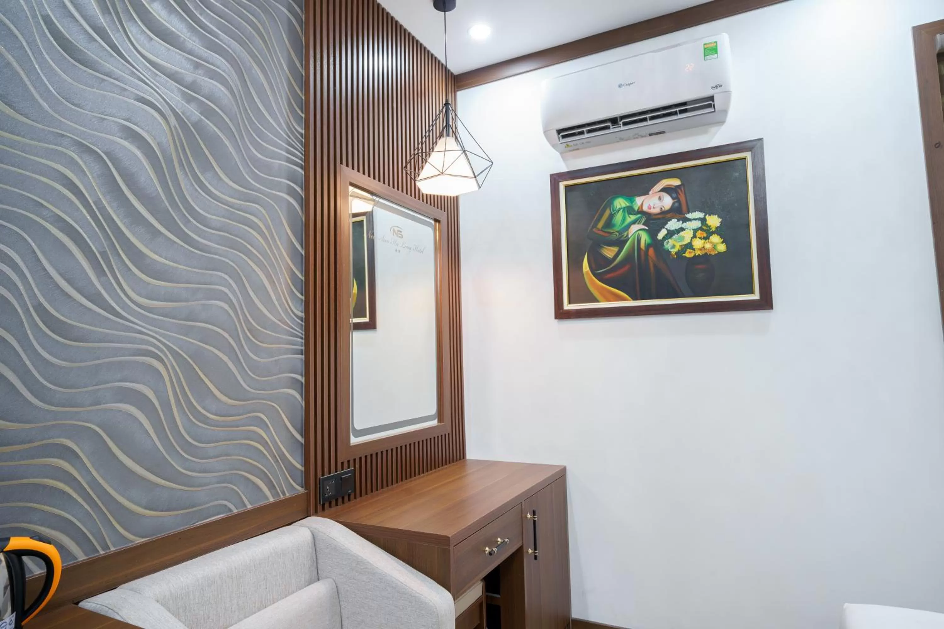 Decorative detail in Sunland Halong Hotel and Restaurant