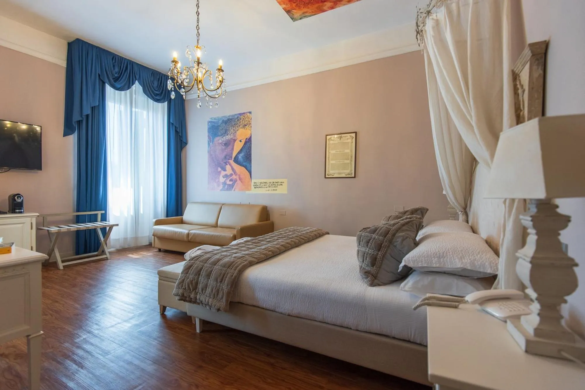 Bedroom, Bed in Hotel Ristorante Ala d'Oro