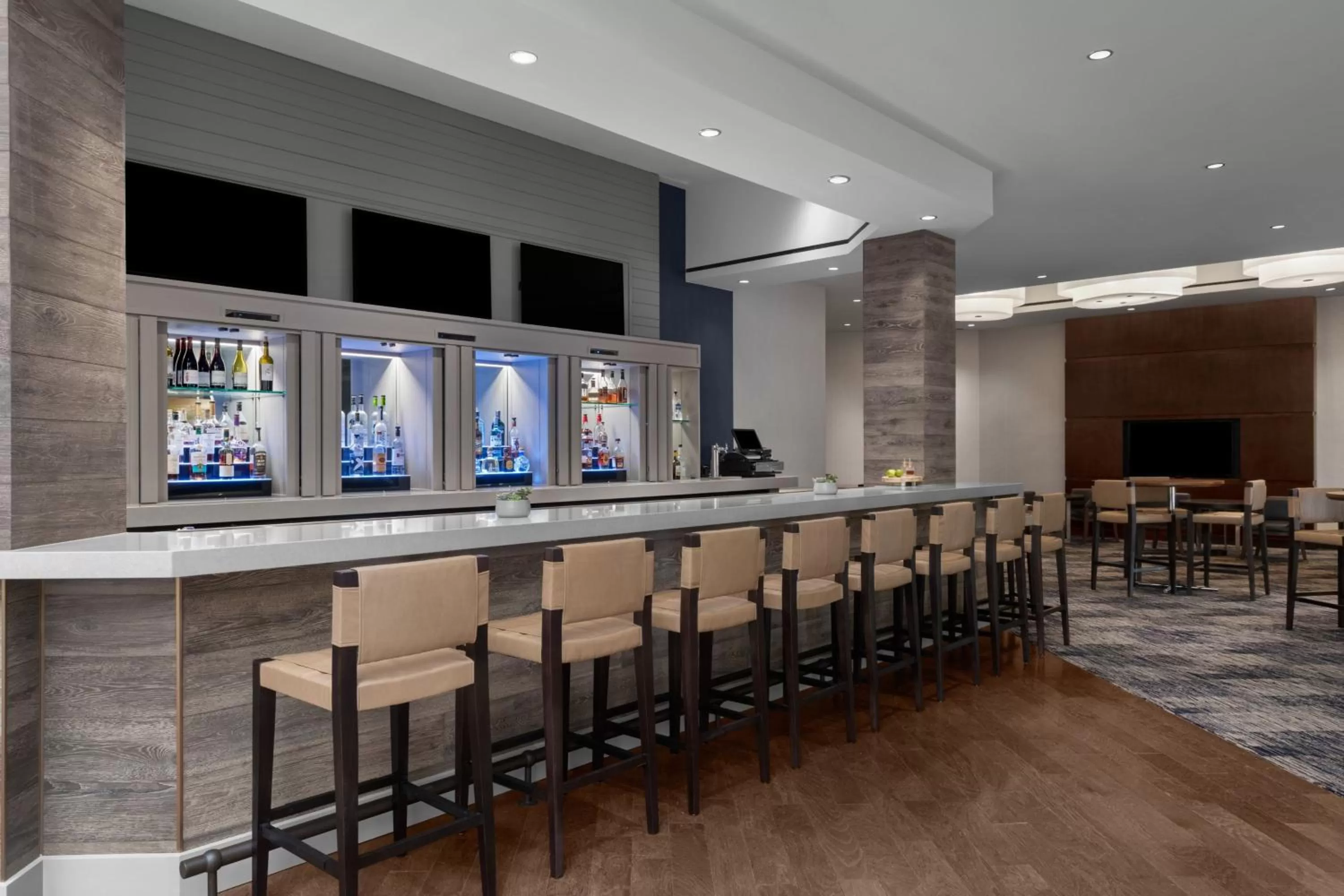 Lounge or bar in Pleasanton Marriott