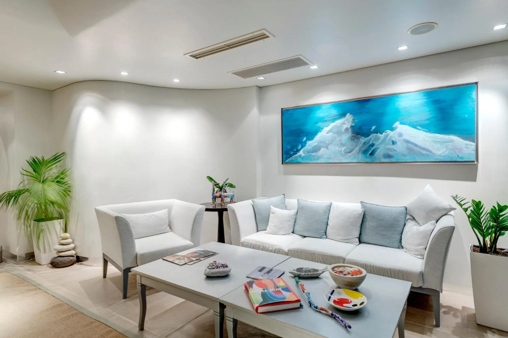 Lobby or reception in Kouros Art Hotel - Designed for Adults