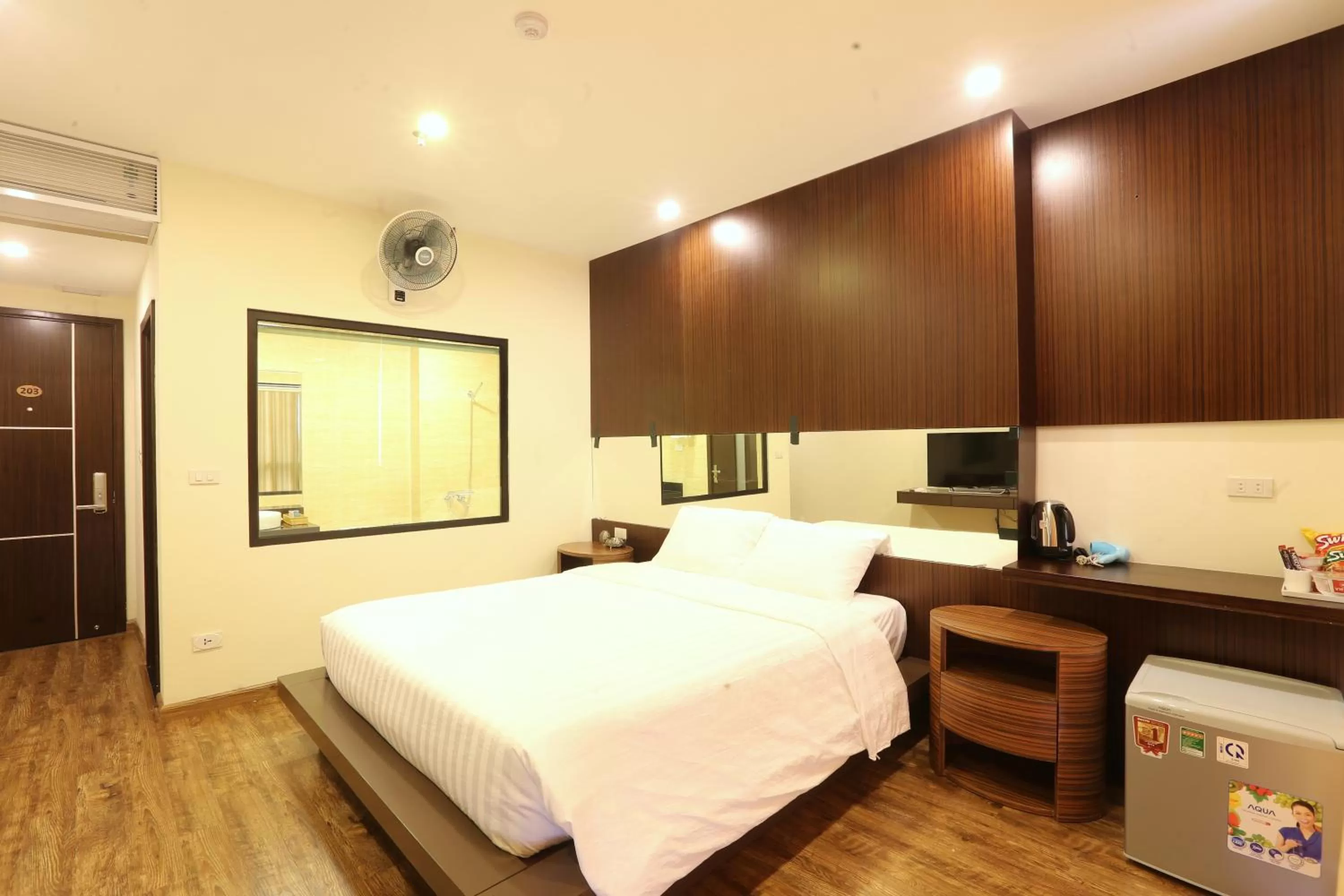 Bedroom, Bed in Au Viet Hotel