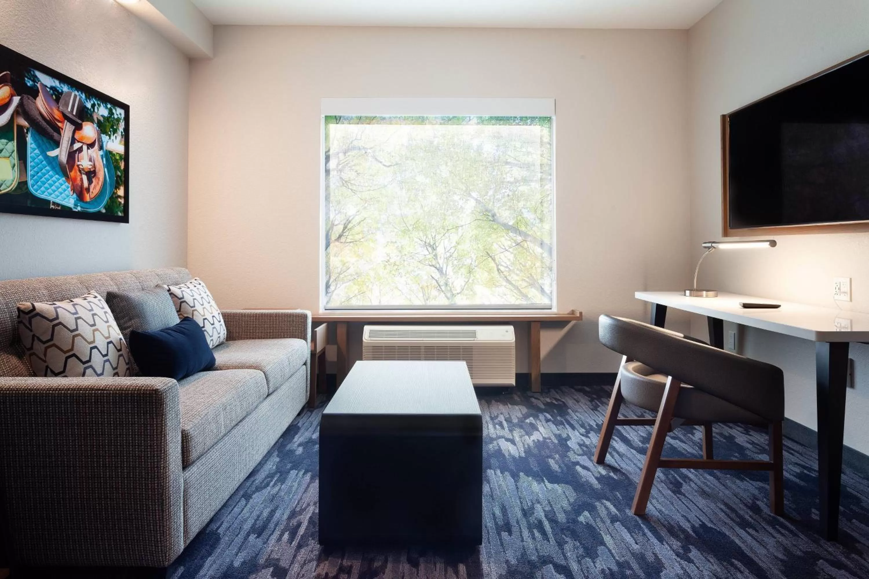 Living room in Fairfield Inn & Suites by Marriott Wellington-West Palm Beach