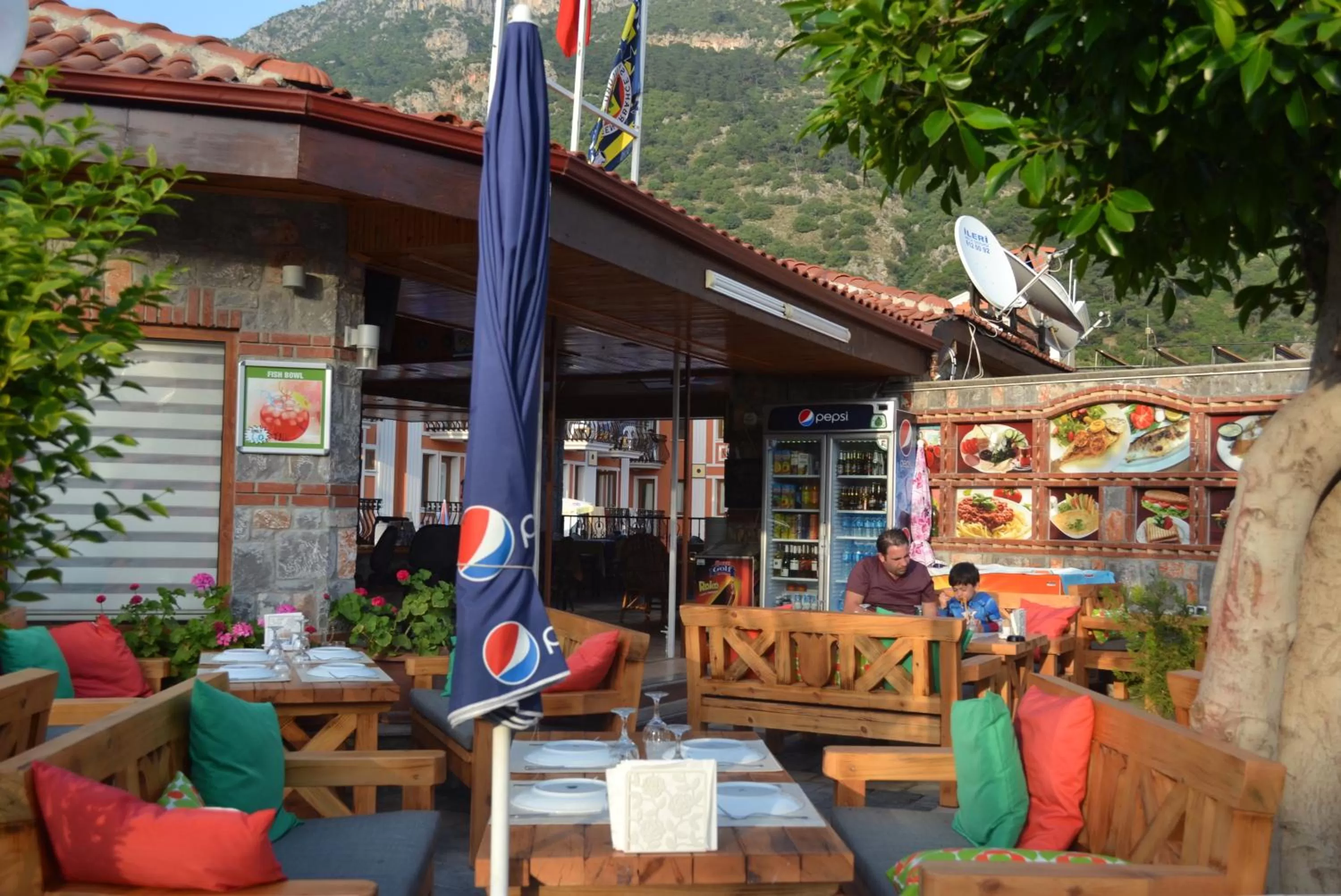 Decorative detail in Magic Tulip Beach Hotel