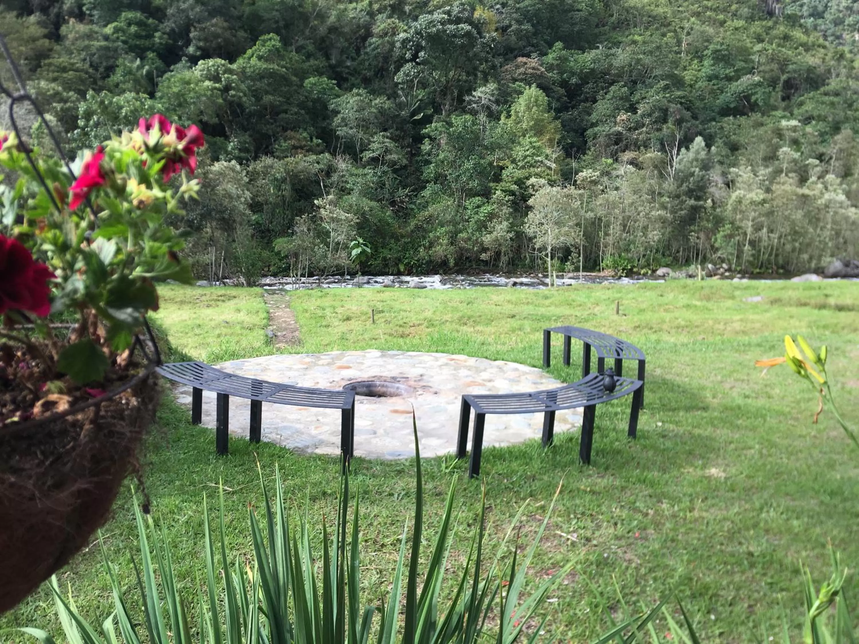 River view in La Cabaña Ecohotel - Valle del Cocora