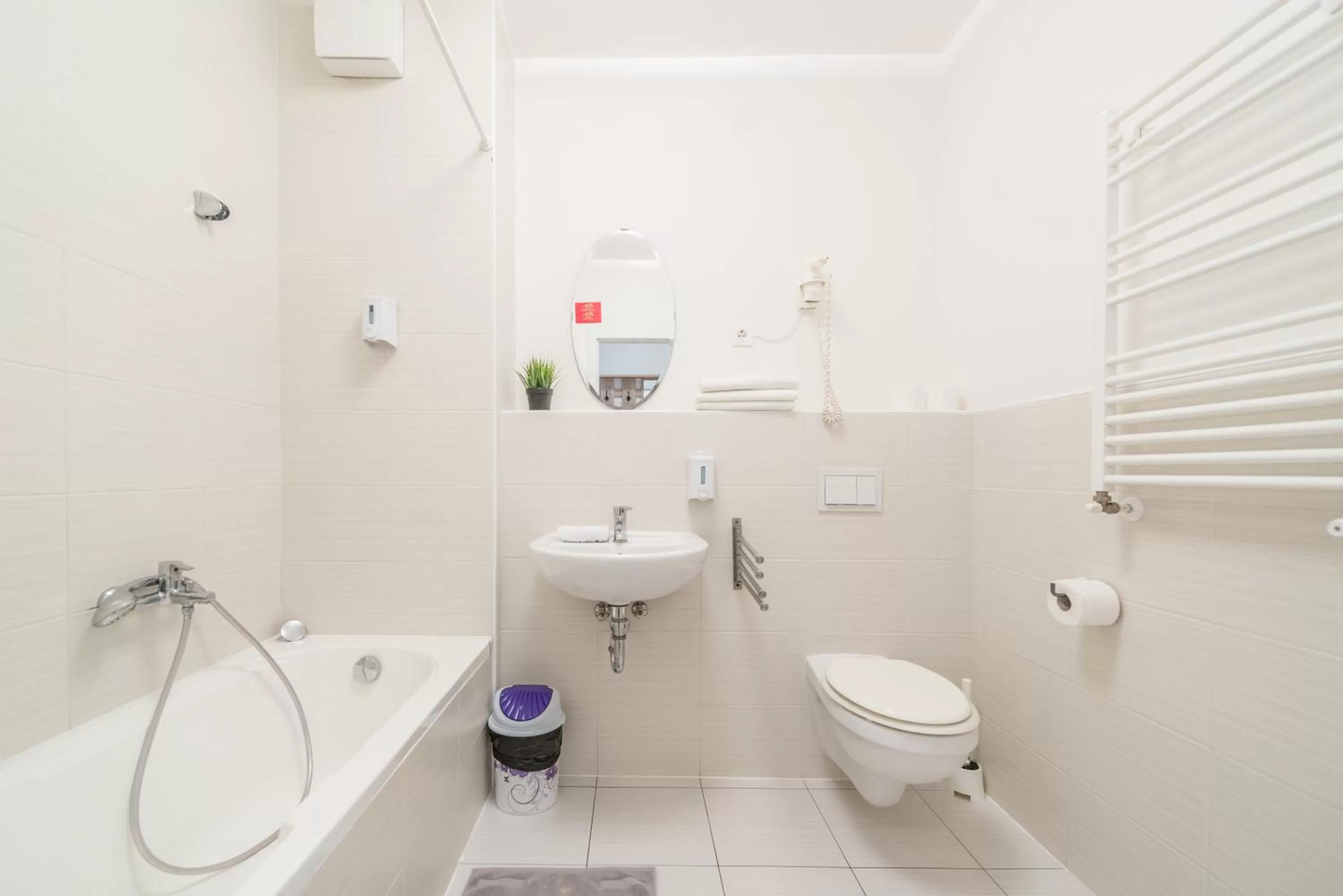 Shower in Prince Apartments