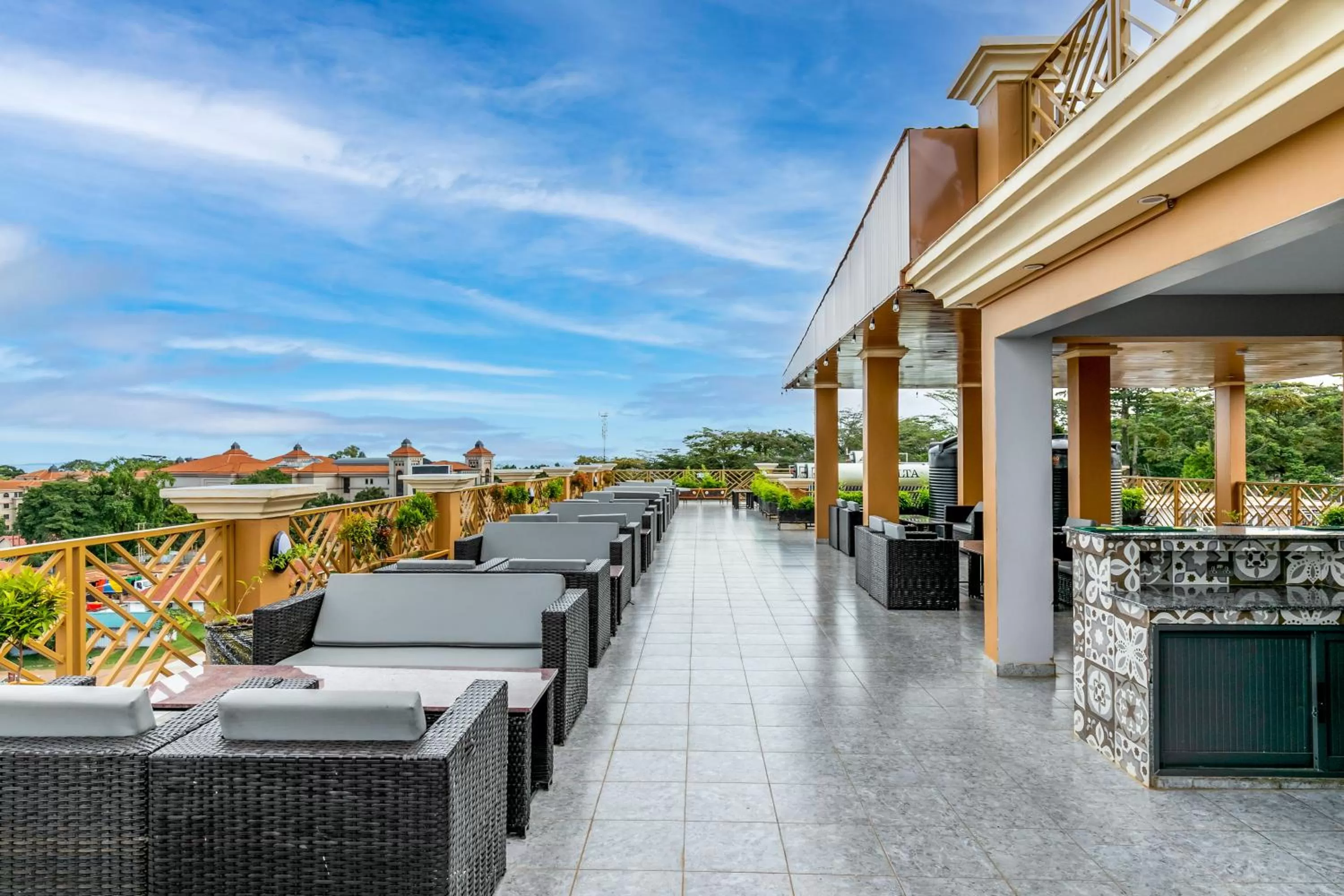 View (from property/room) in Hotel Horizon Entebbe