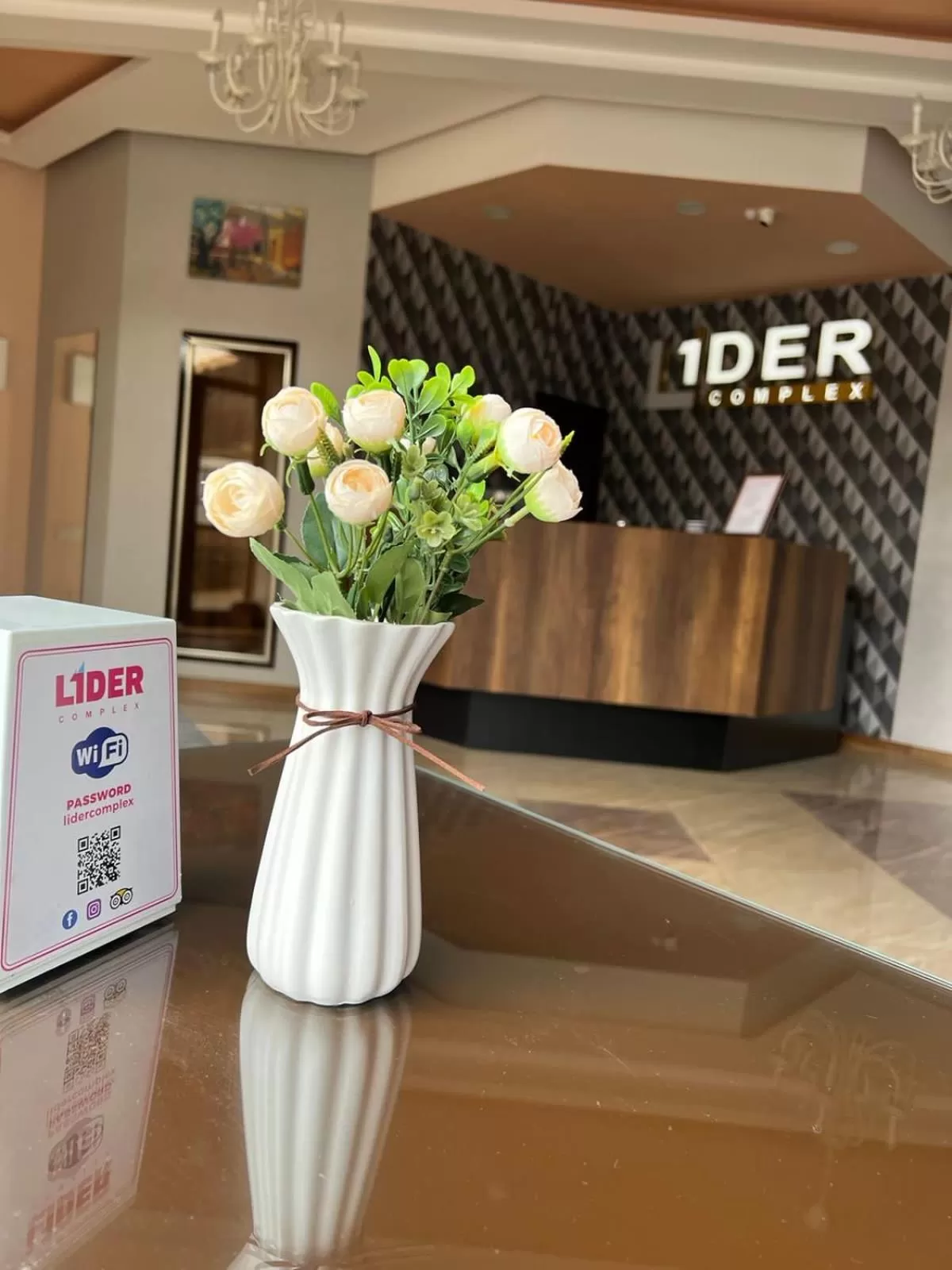 Lobby/Reception in Hotel Lider Complex