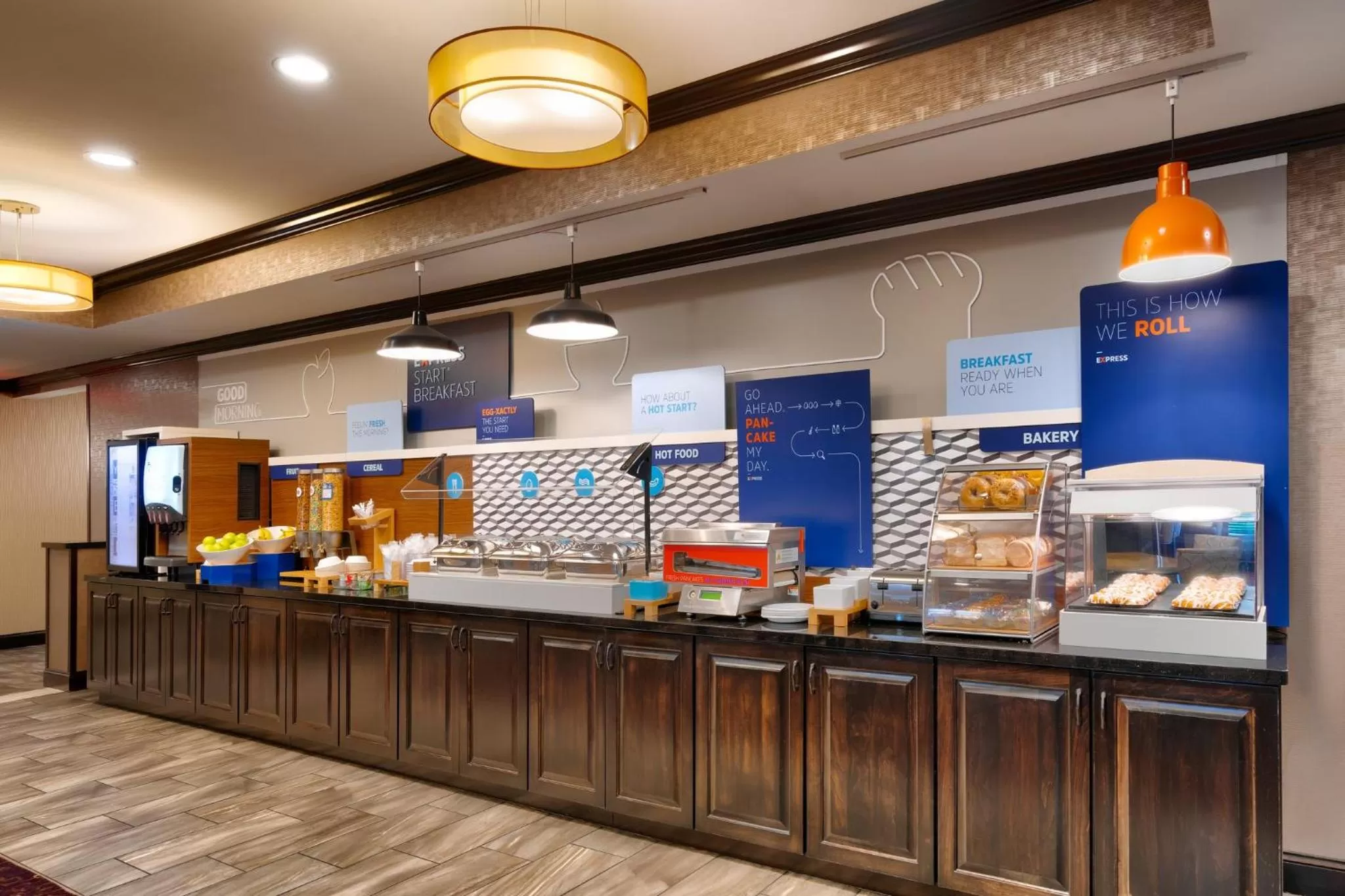 Breakfast in Holiday Inn Express Hotel & Suites Billings by IHG