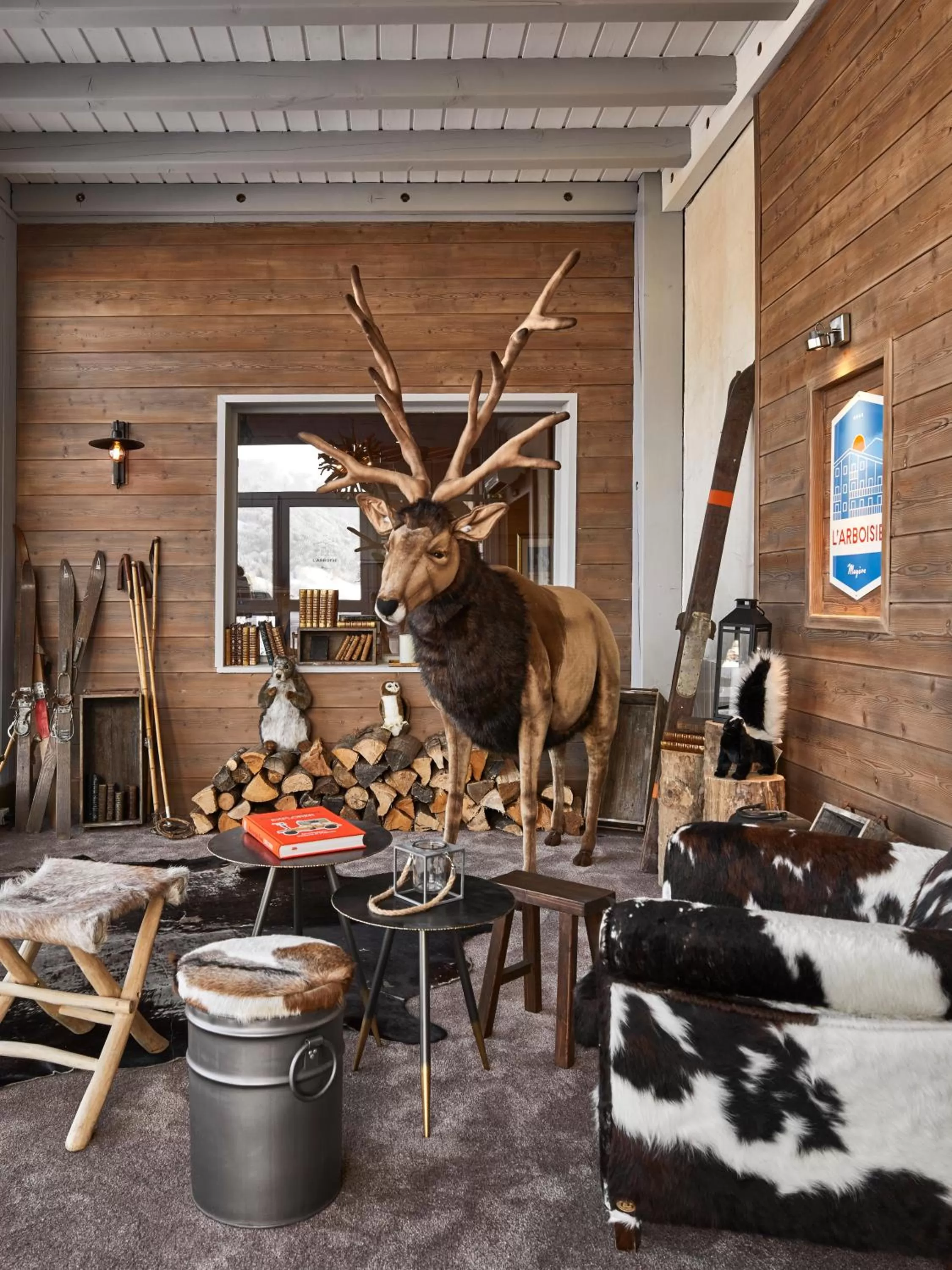 Lobby or reception in Hôtel L'Arboisie