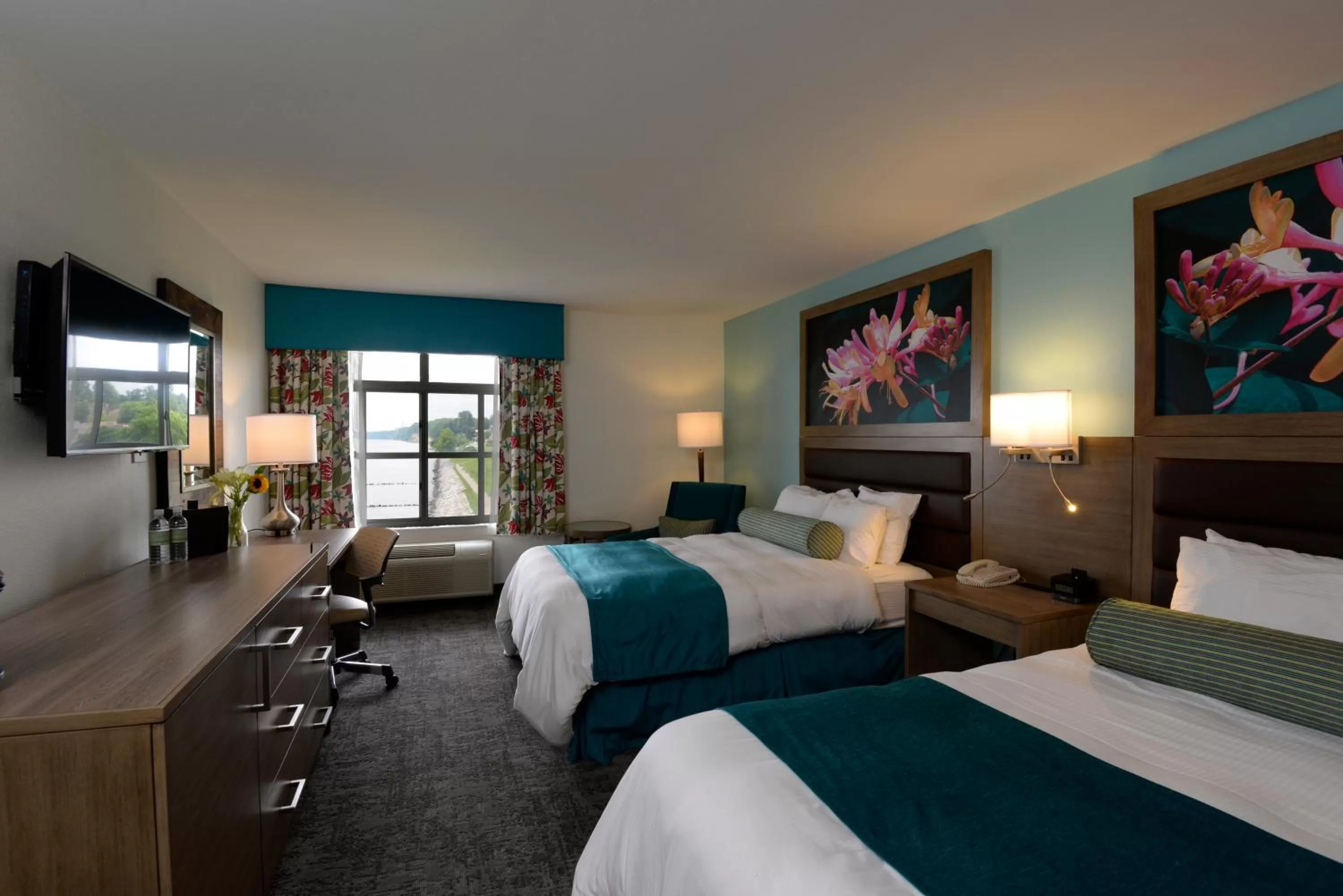 Garden view, Bed in Rod 'N' Reel Resort