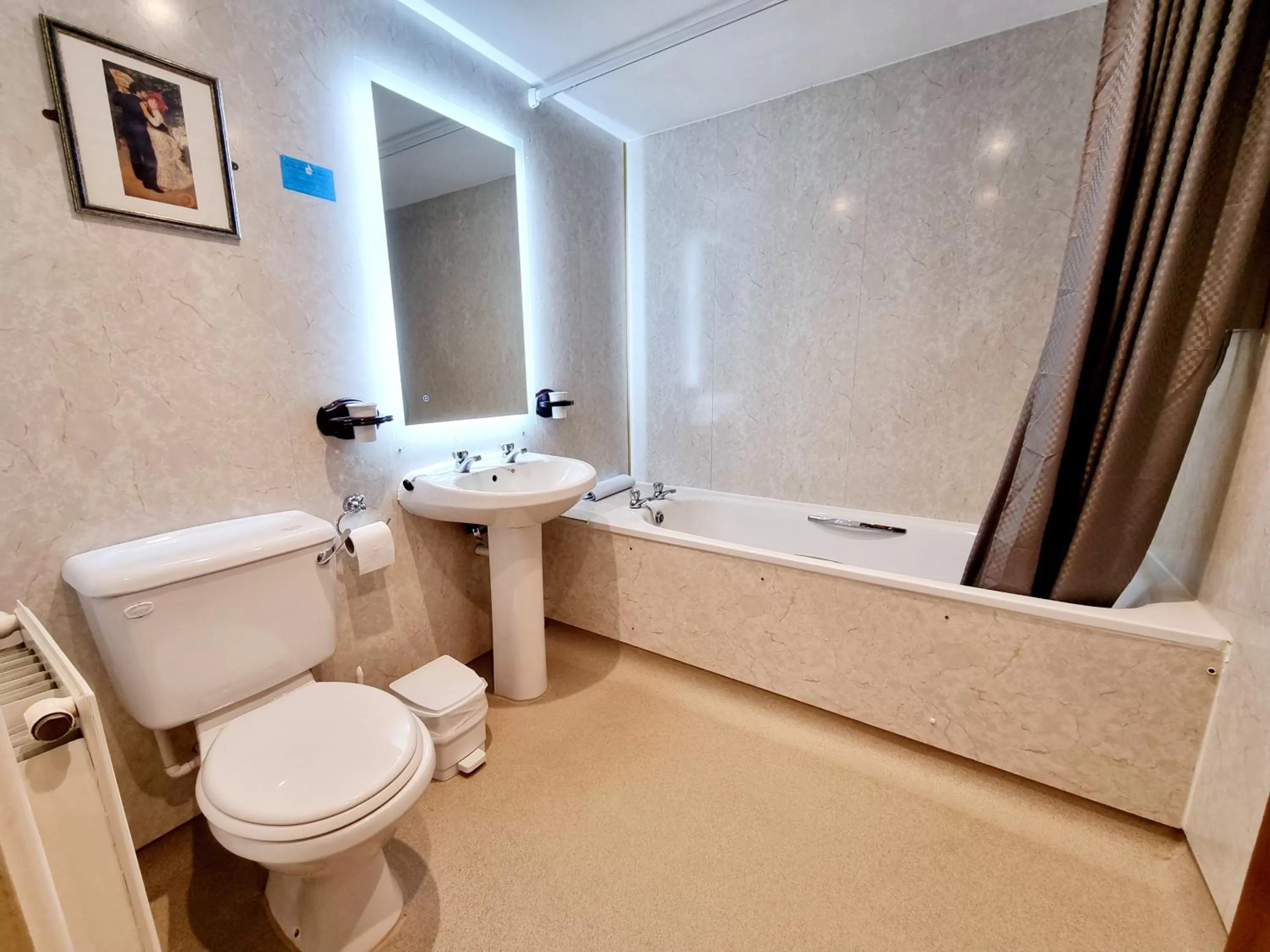 Bathroom in The Sportsmans Inn Limited
