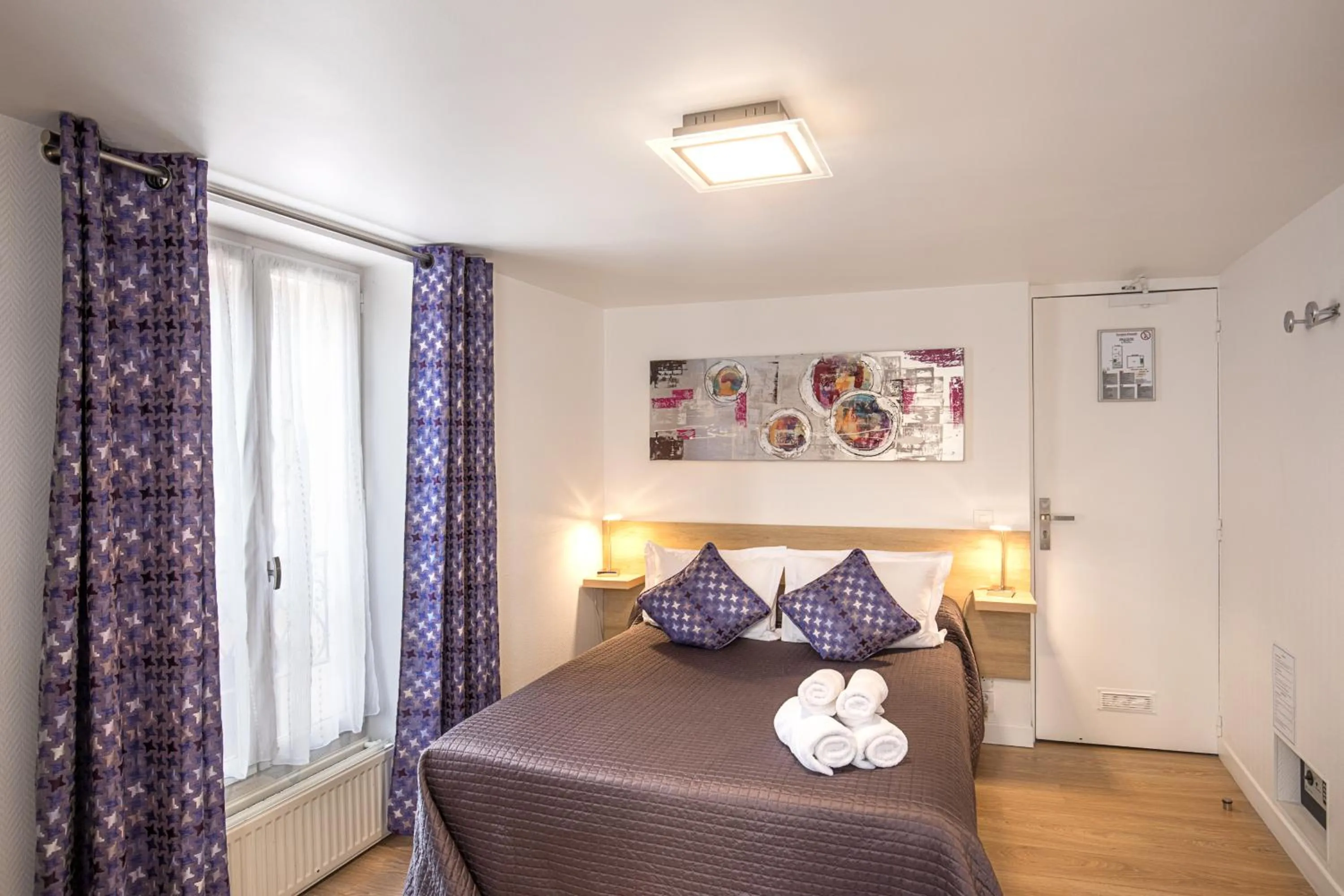 Bedroom, Bed in Hotel De L'Horloge