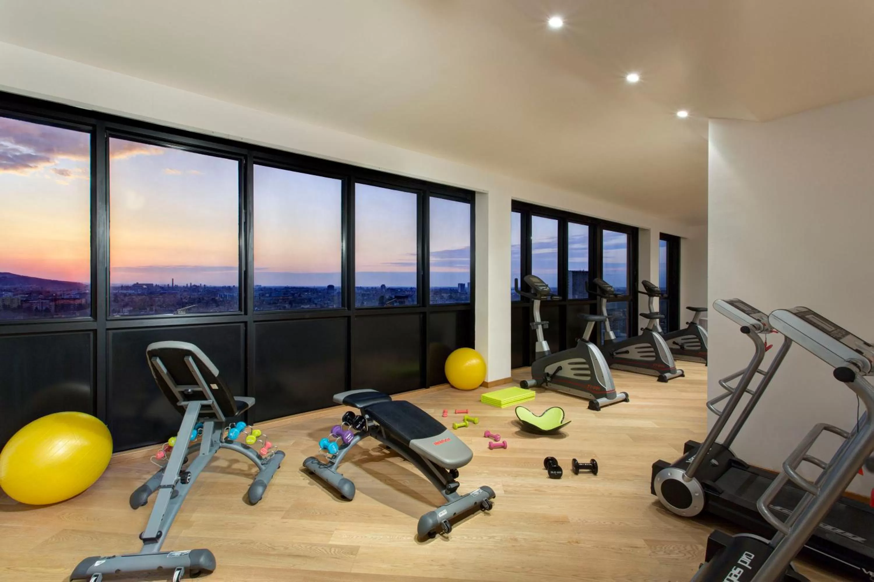Fitness centre/facilities in Best Western Plus Tower Hotel Bologna