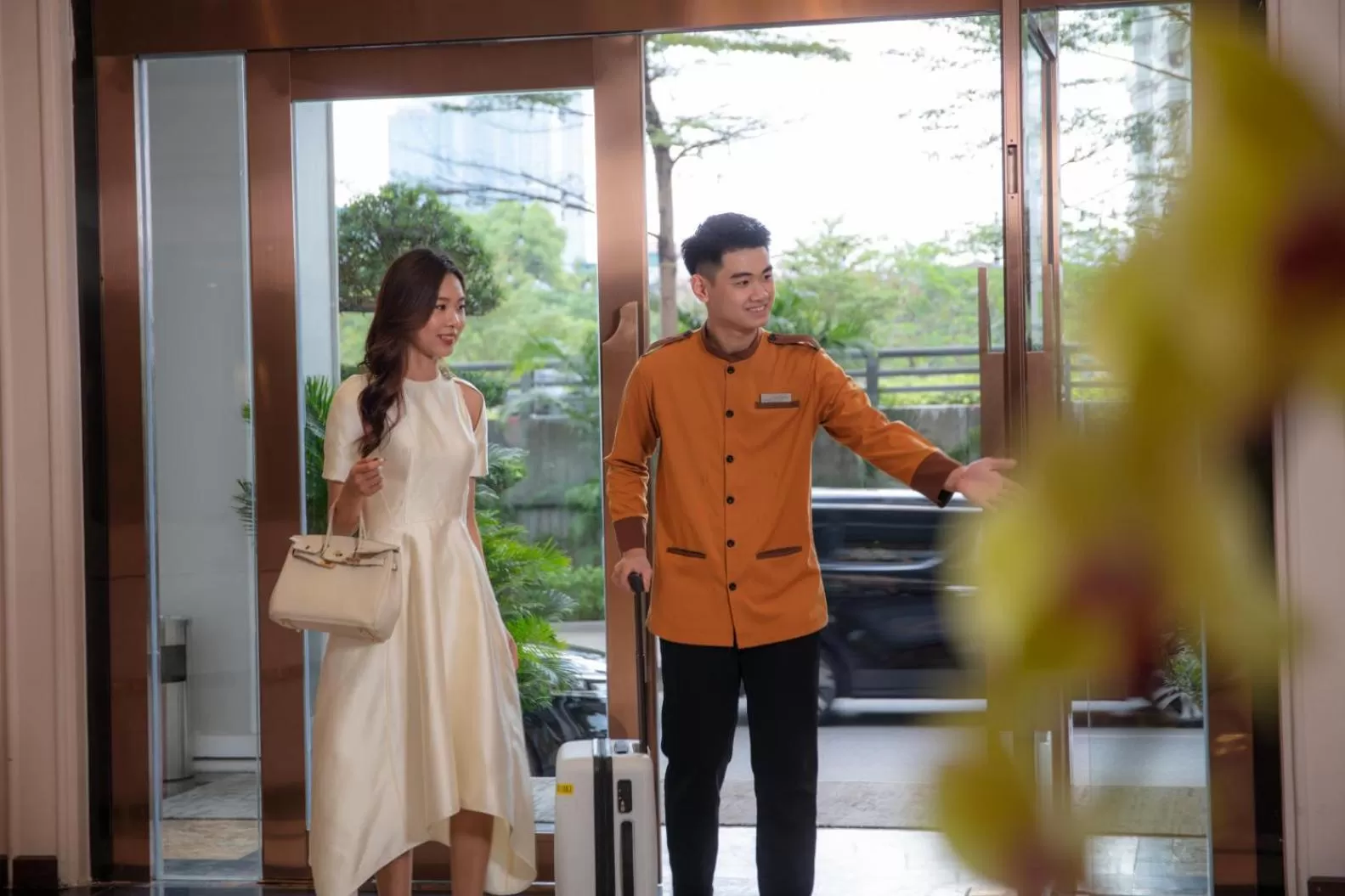 Staff in FTE Ba Dinh Hotel