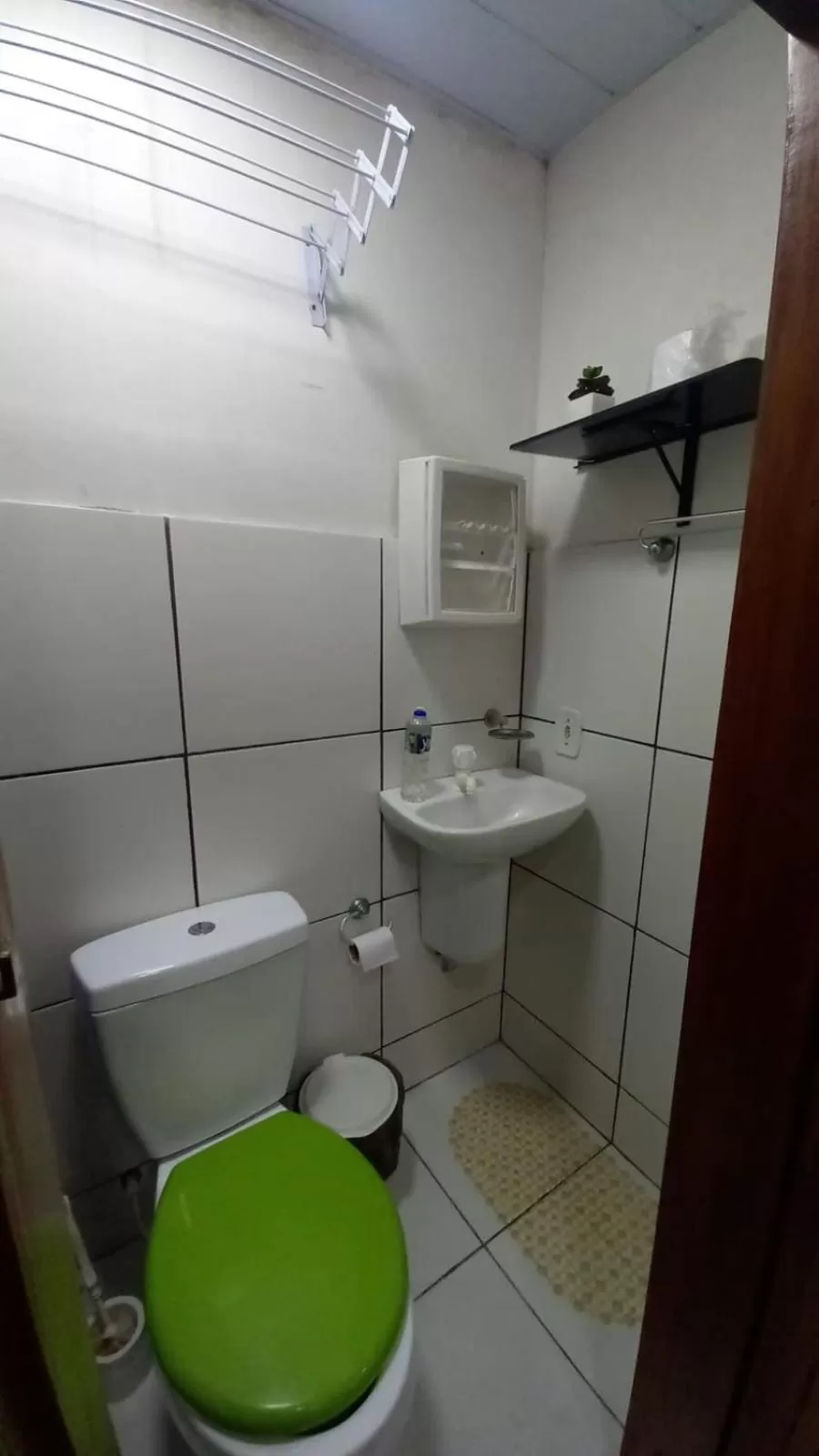 Bathroom in Apart Hotel-Amazonas Shooping
