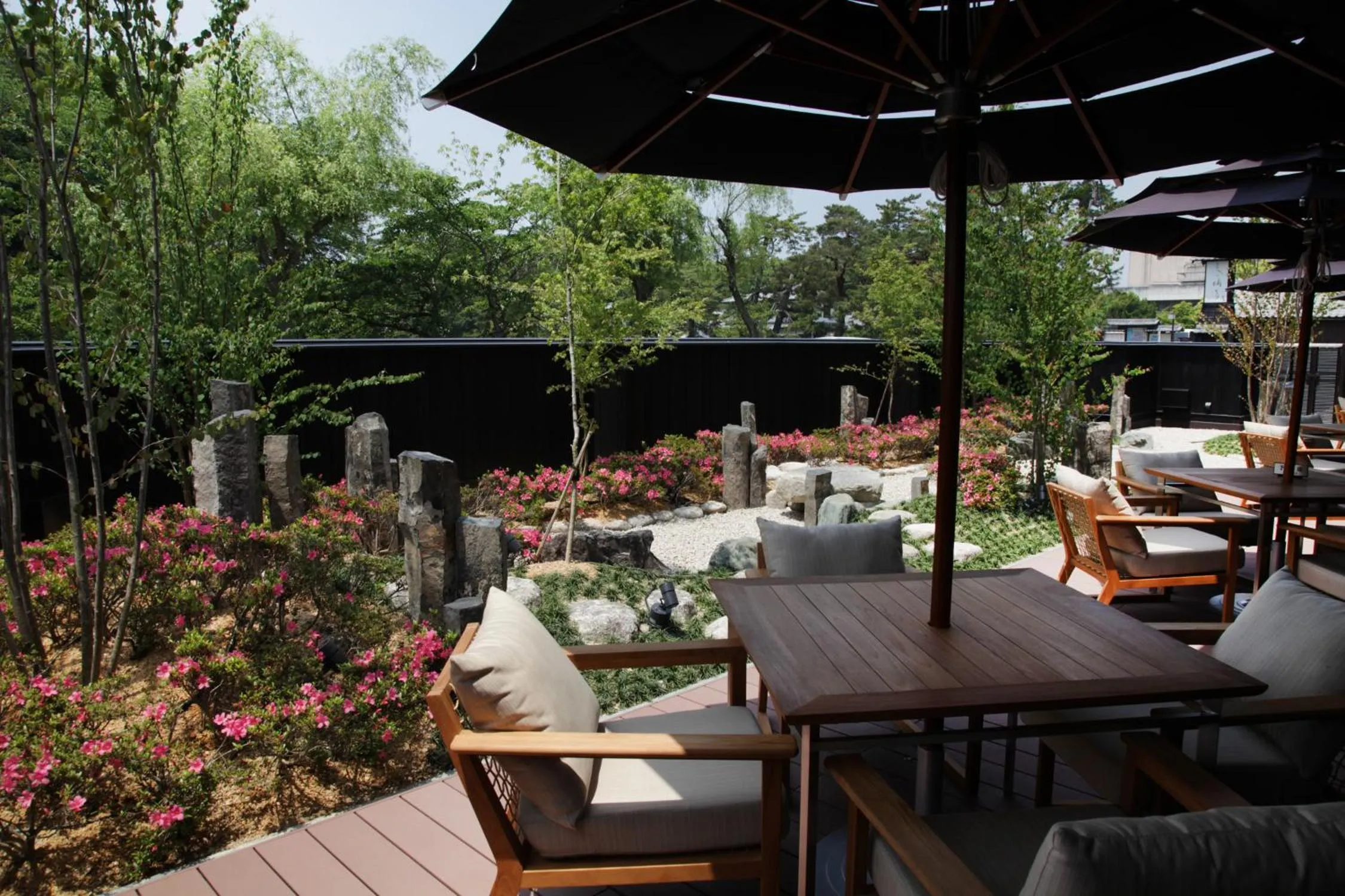 Patio in Hikone Castle Resort & Spa