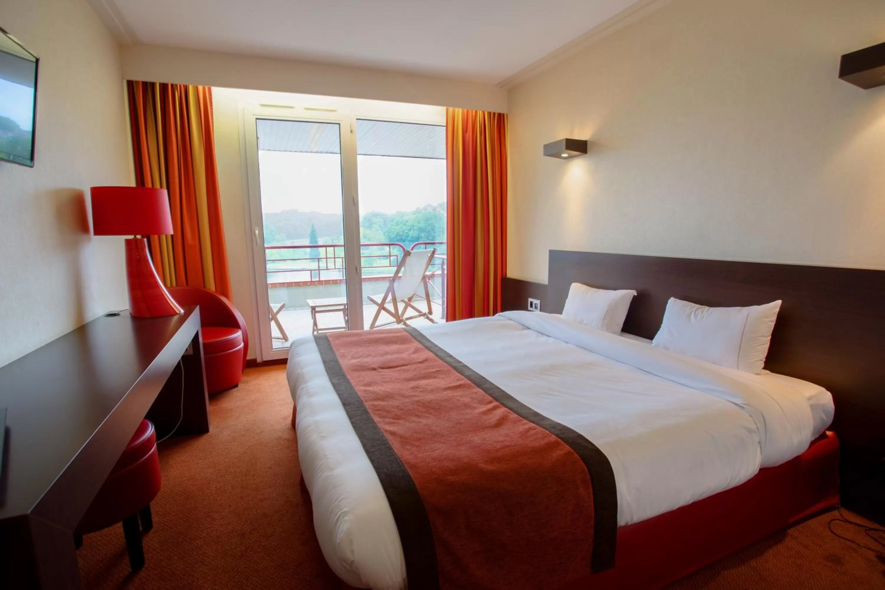 Bed in Hôtel Spa Du Béryl