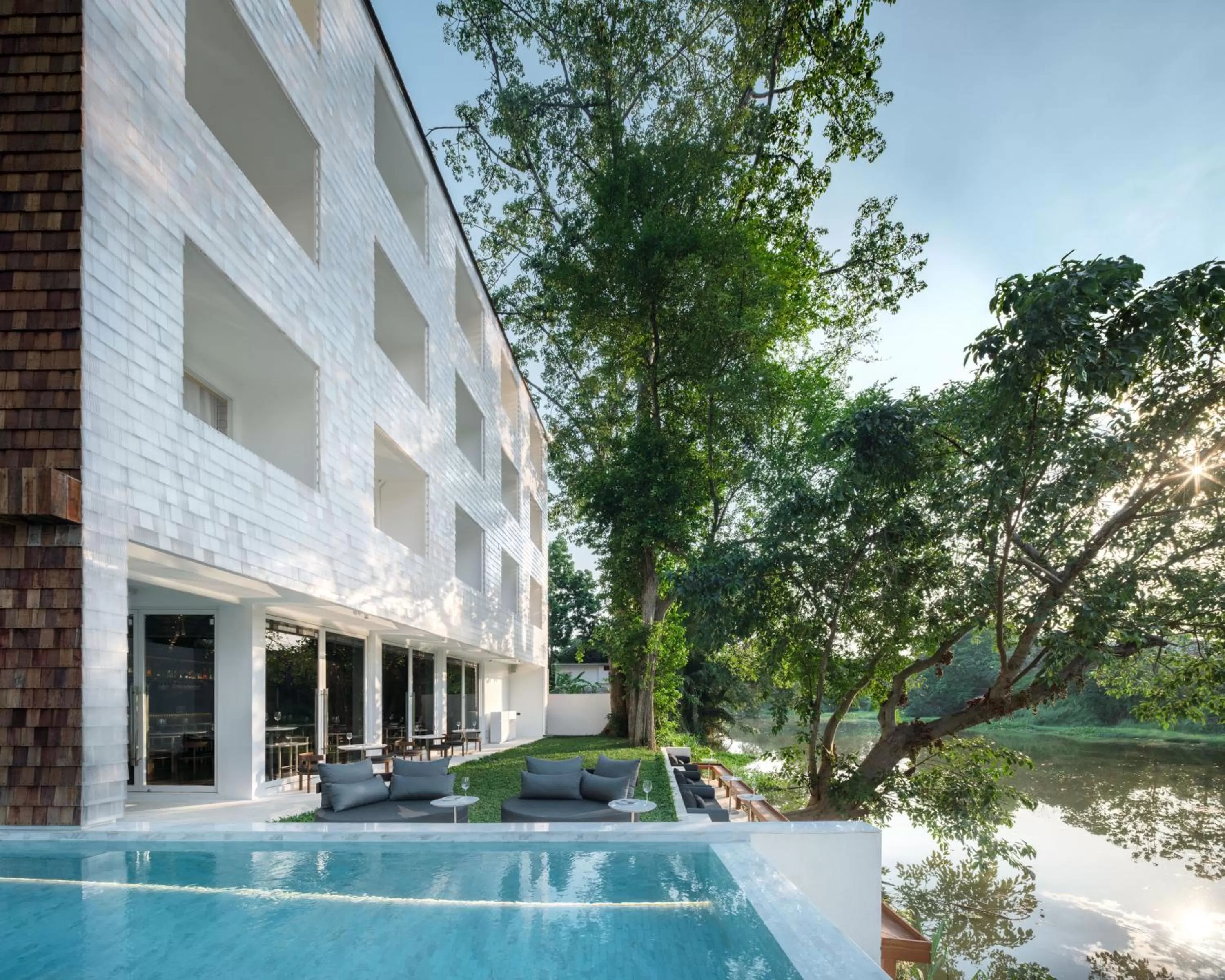 Property building in Little Shelter Hotel Chiangmai