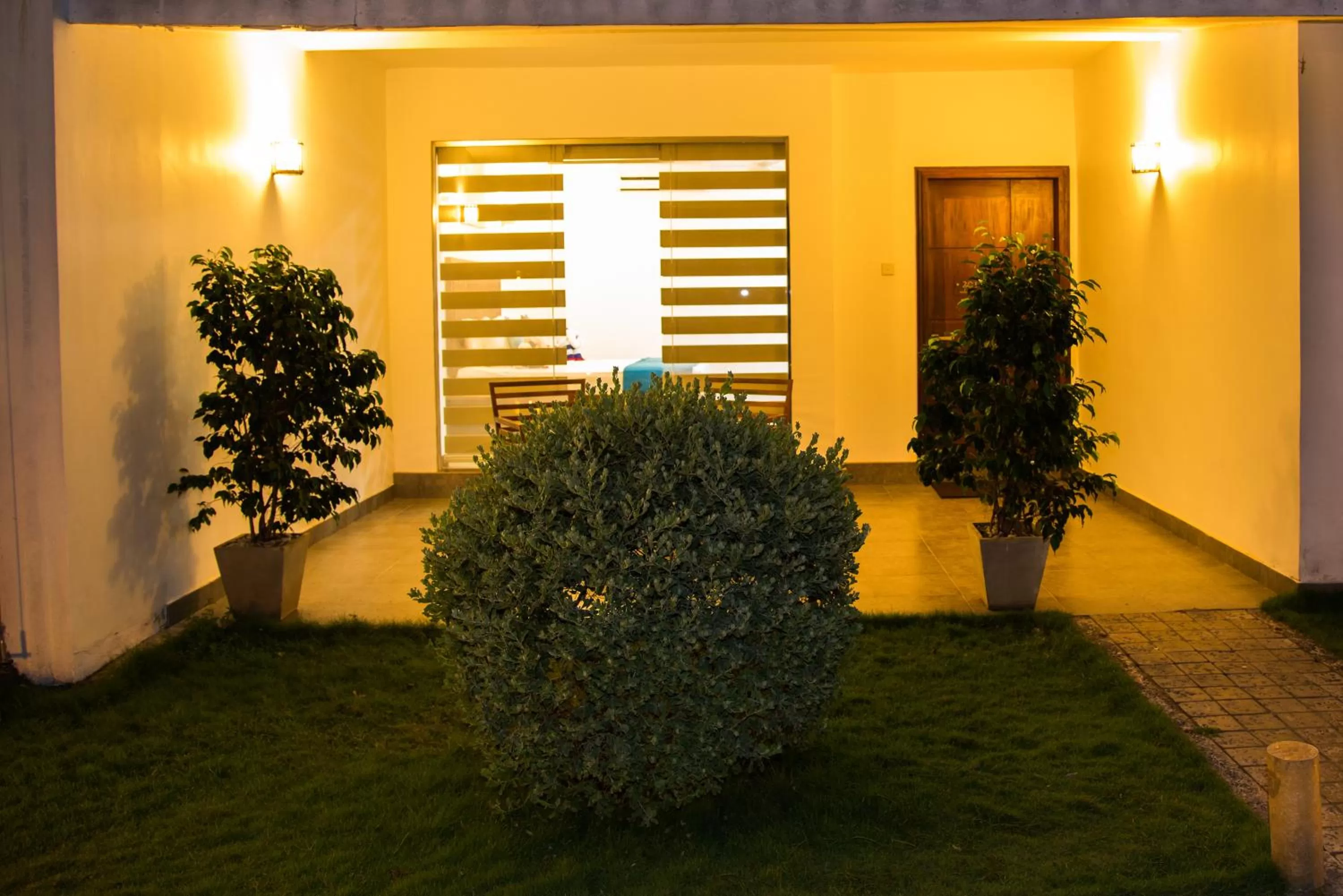 Garden view in Anantamaa Hotel