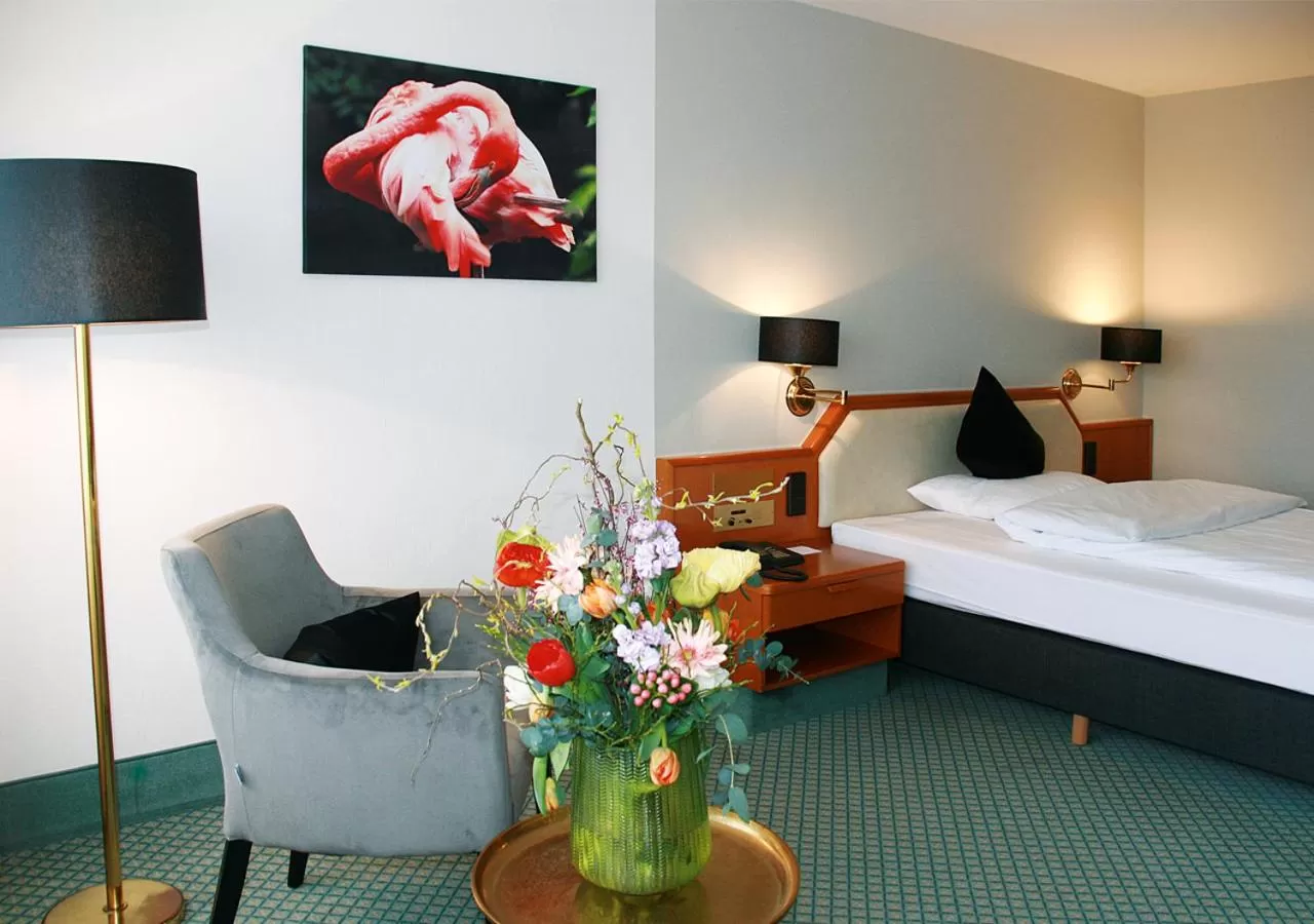 Photo of the whole room, Bed in AVIA Hotel