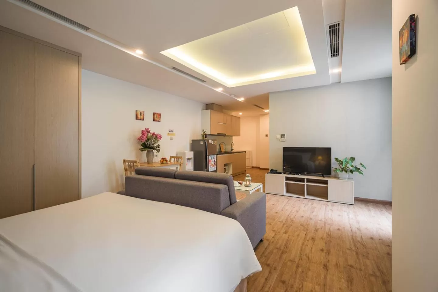 Photo of the whole room, Bed in HNC Premier Hotel & Residences