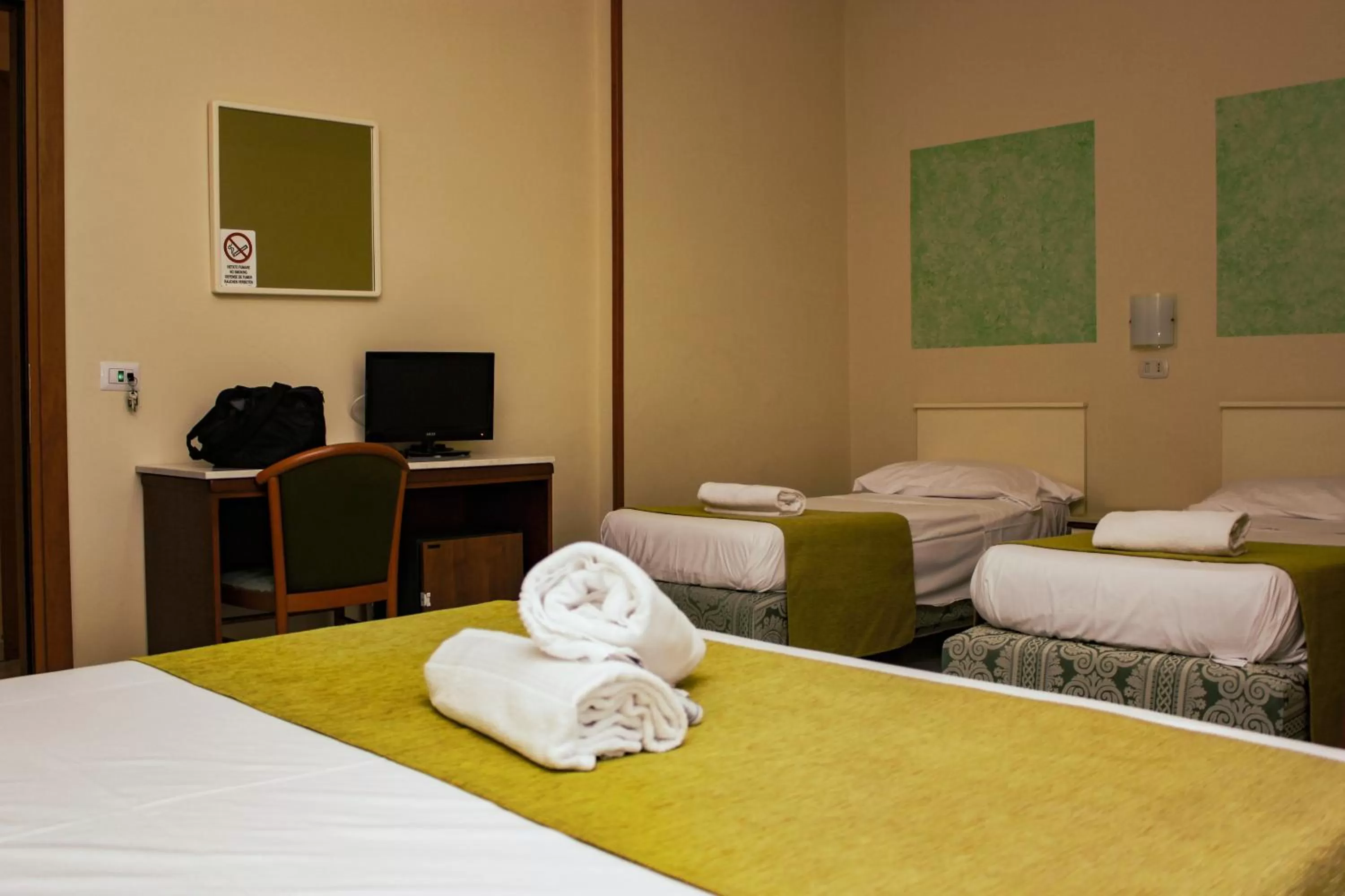 Bed in Hotel Garden Napoli