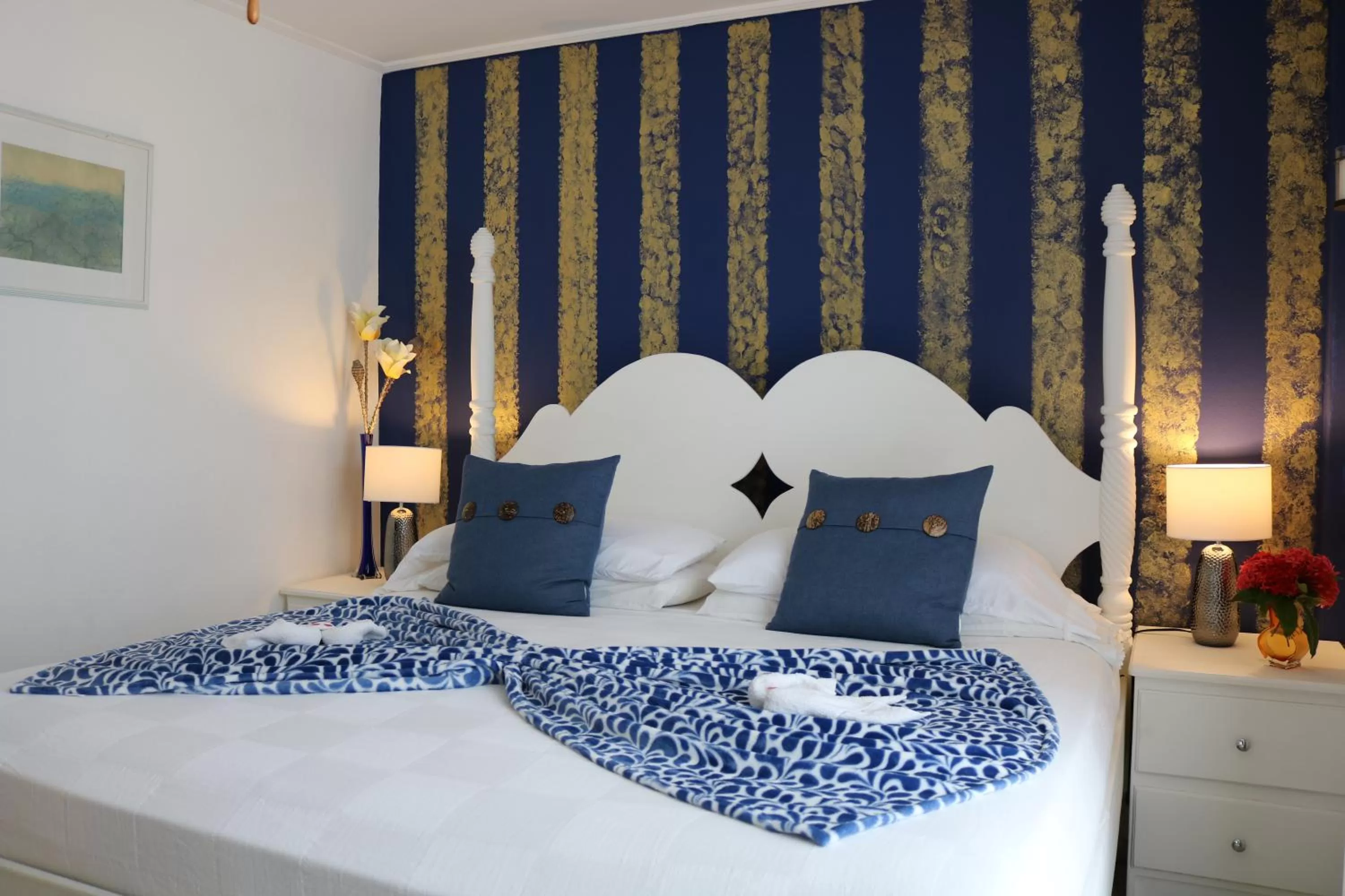 Bed in Villa Boscardi