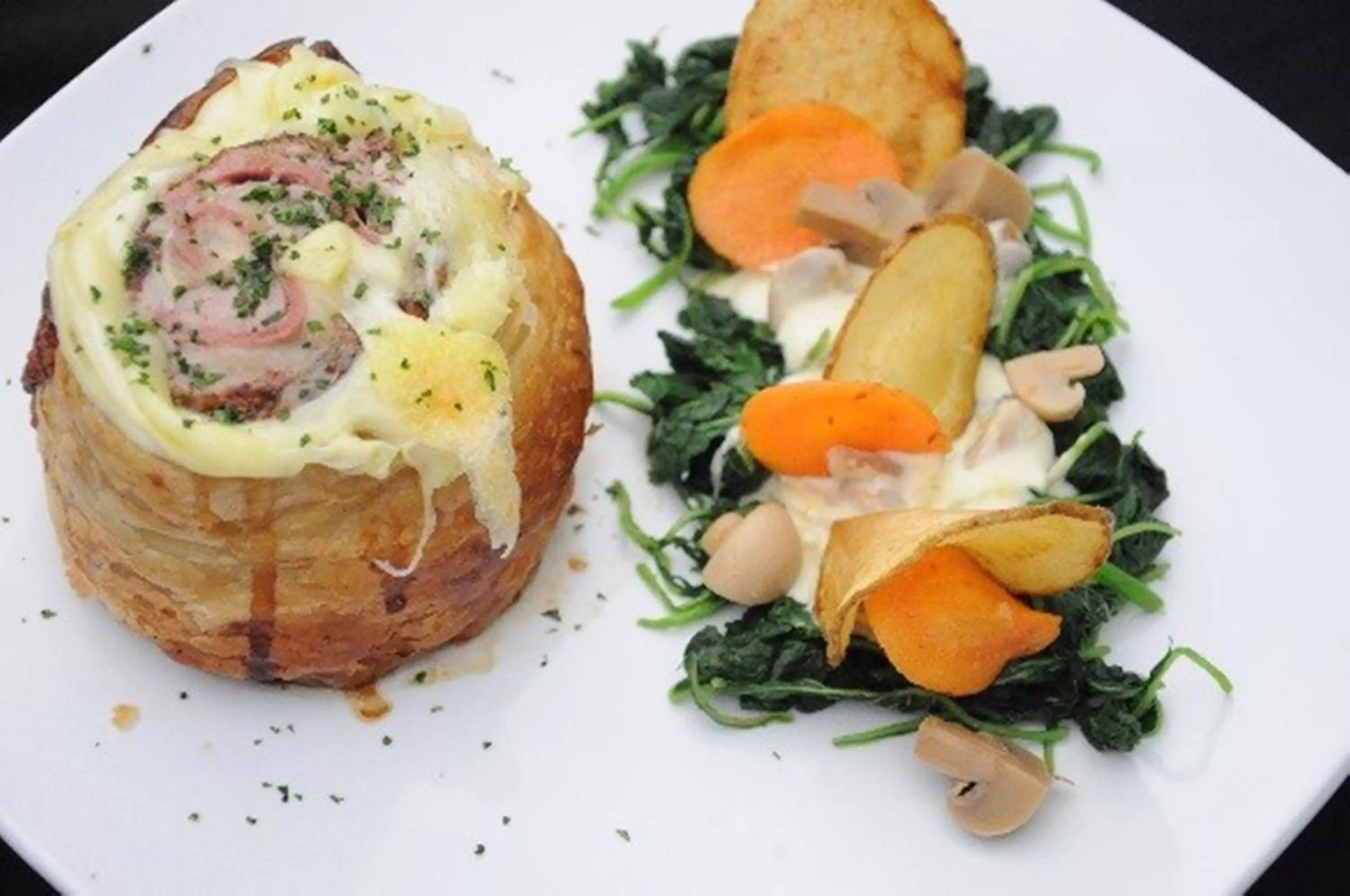 Food close-up in Grand Cakra Hotel Malang