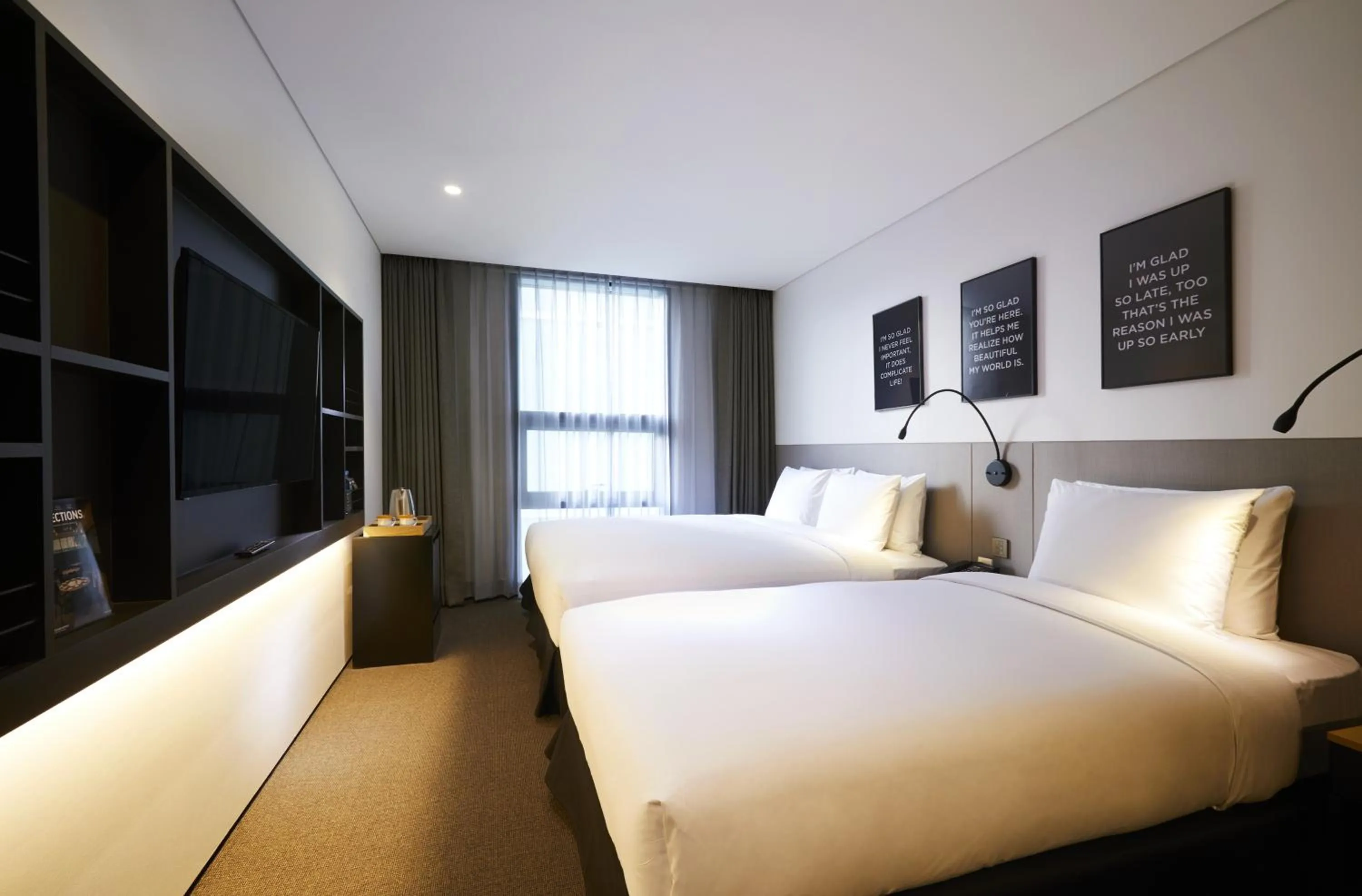Bedroom, Bed in GLAD Gangnam COEX Center