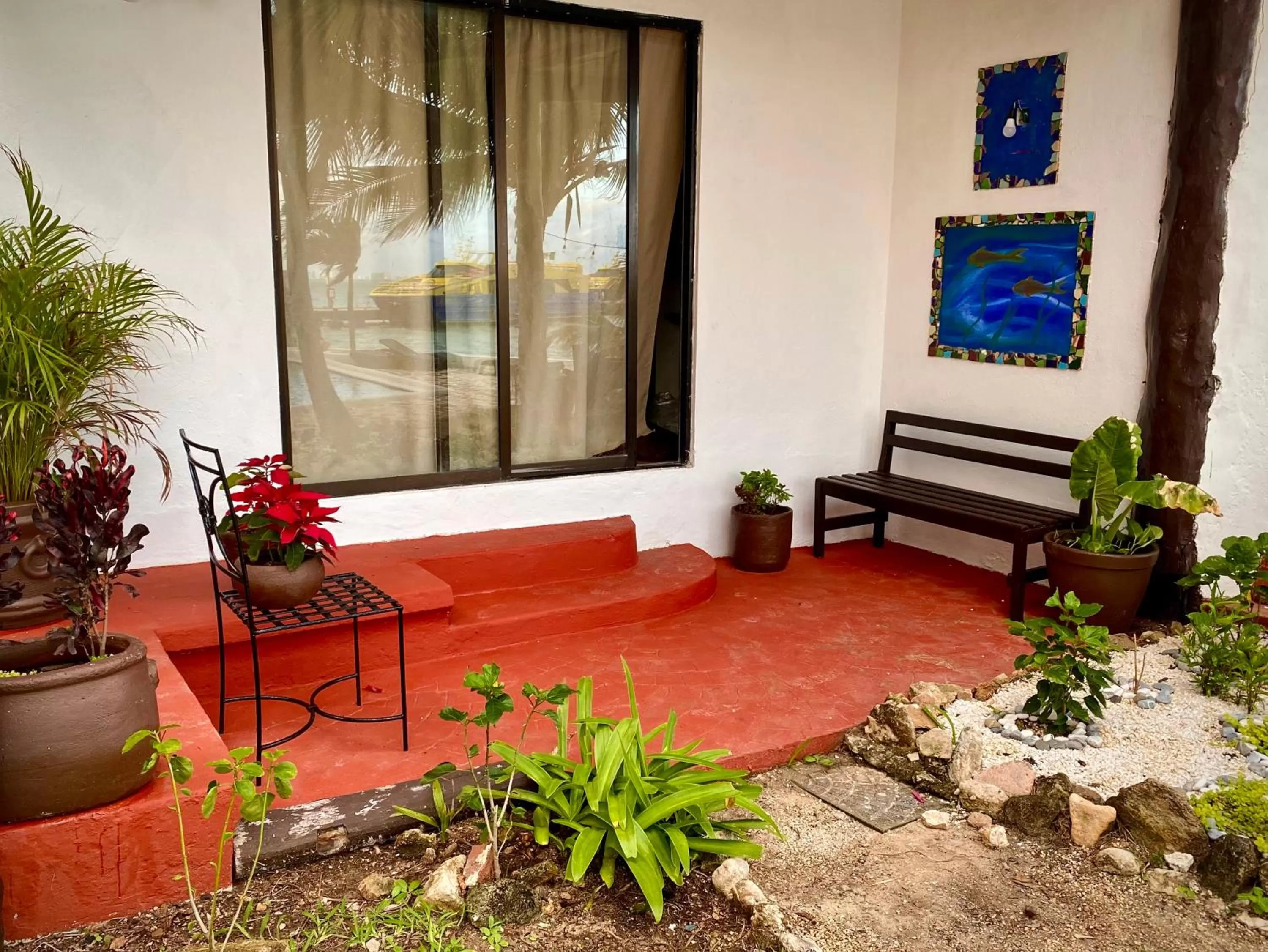 Garden in Casa CARIBE Cancun