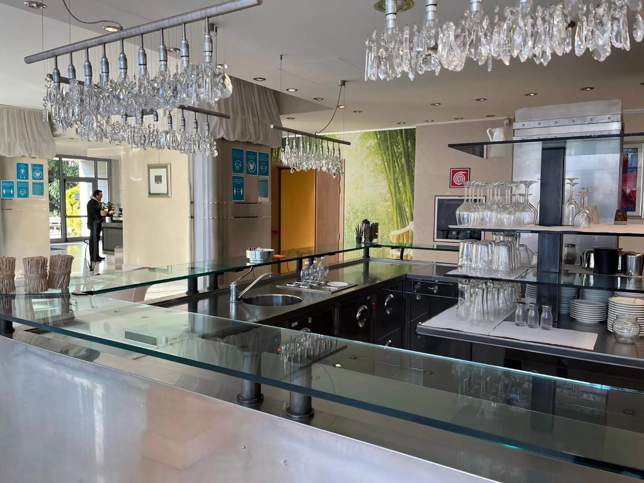 Lounge or bar in Hotel Sporting Brugherio