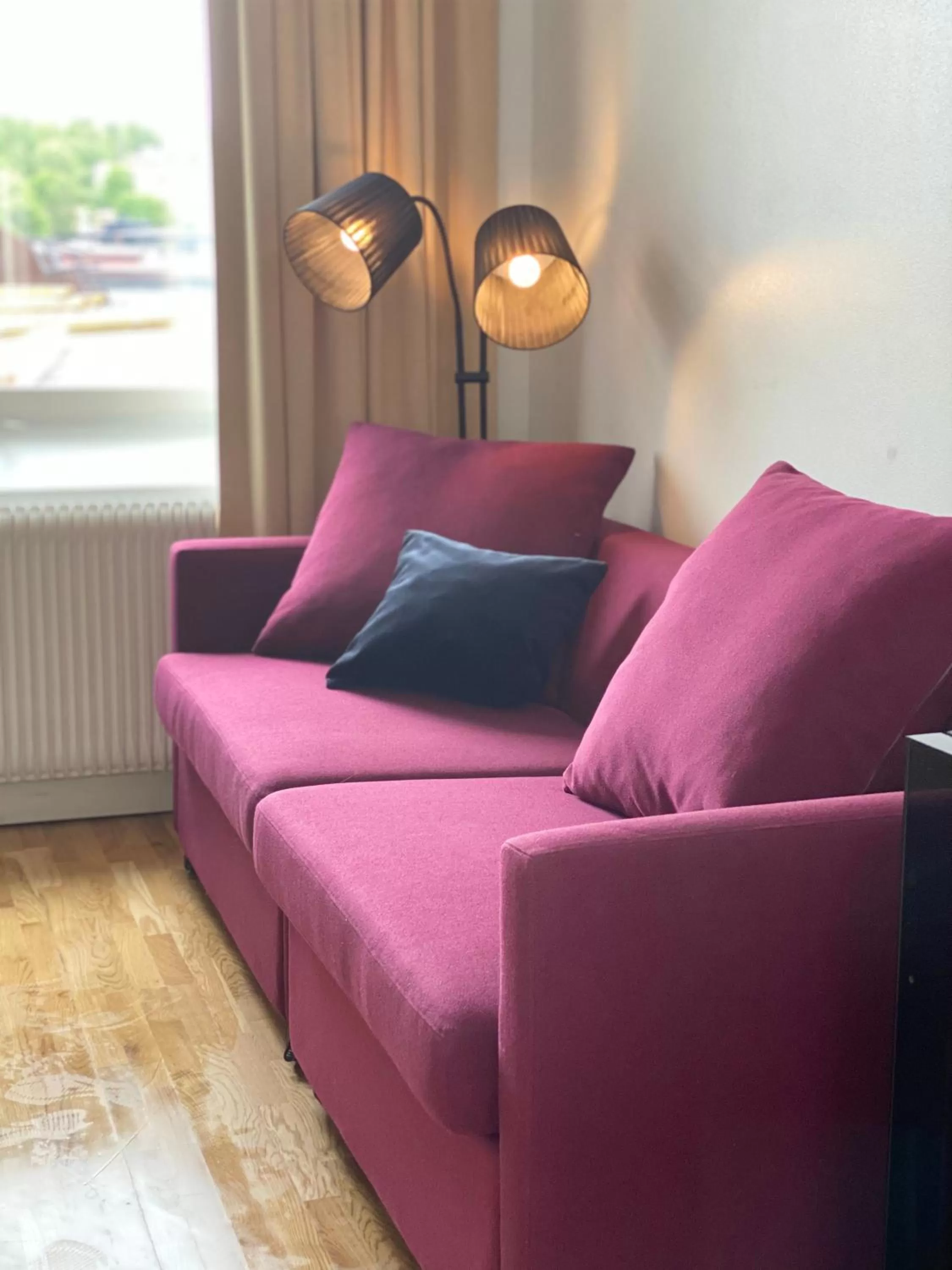 Bed in Strand City Hotel