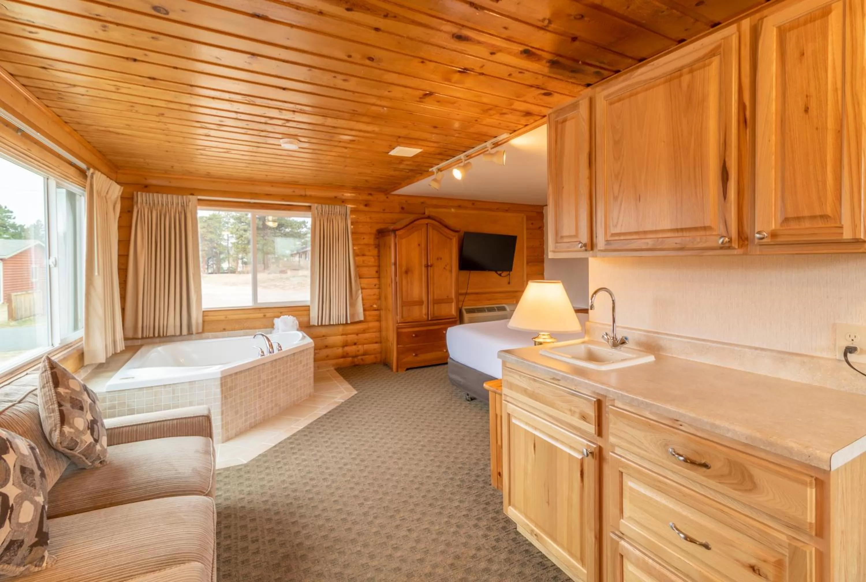 Sauna in Blue Door Inn