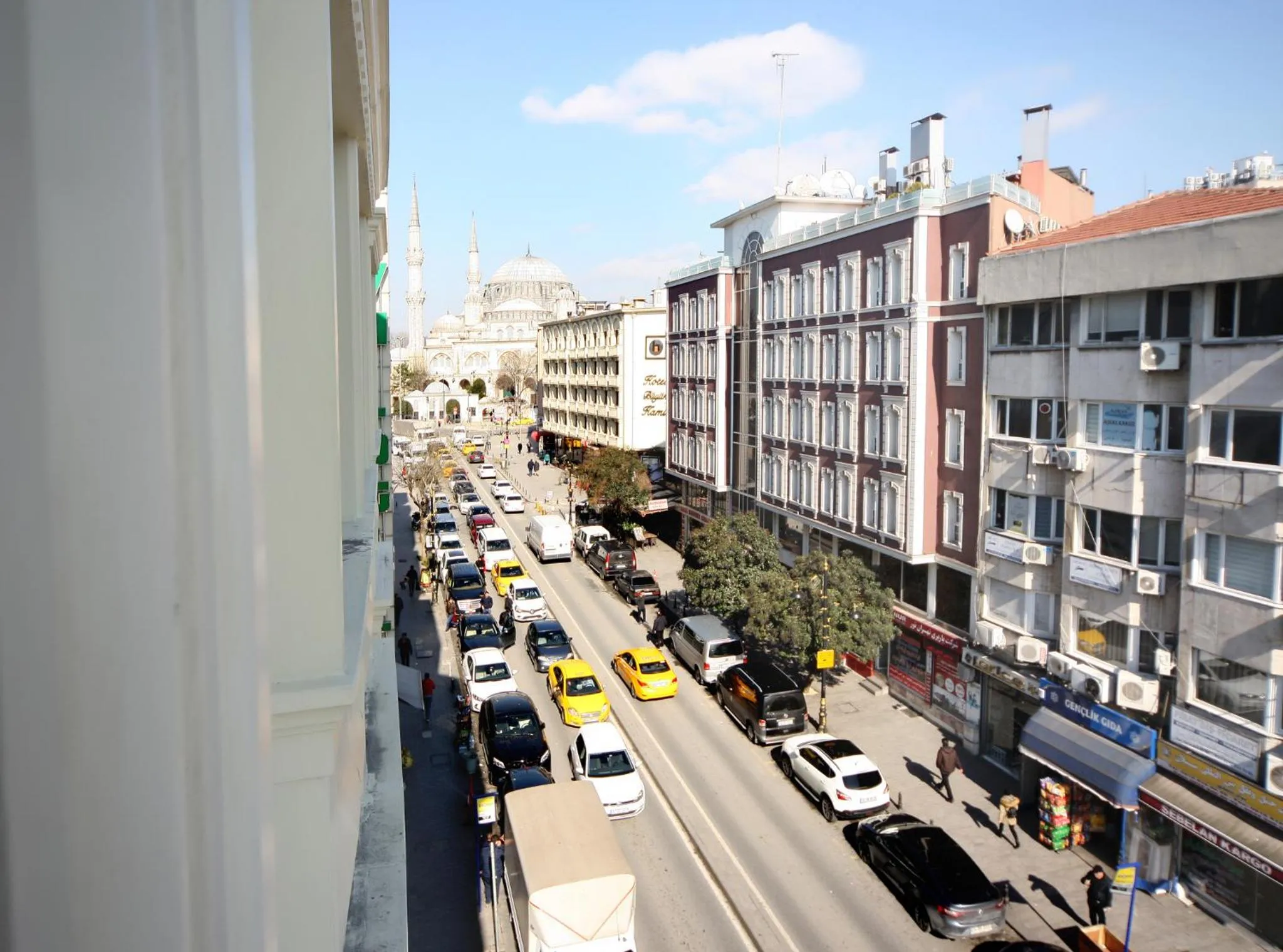 City view in Black Bird Hotel